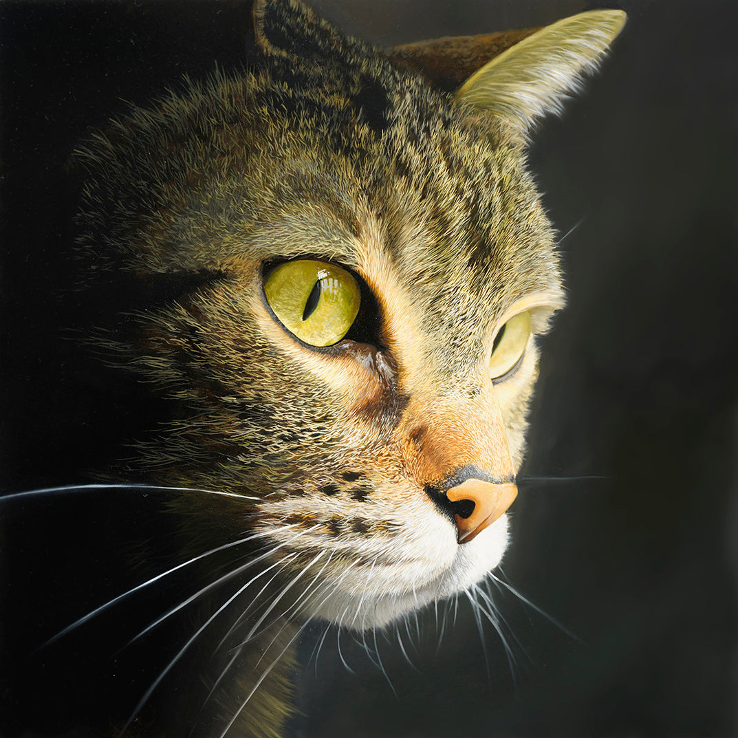 Painting lifelike fur