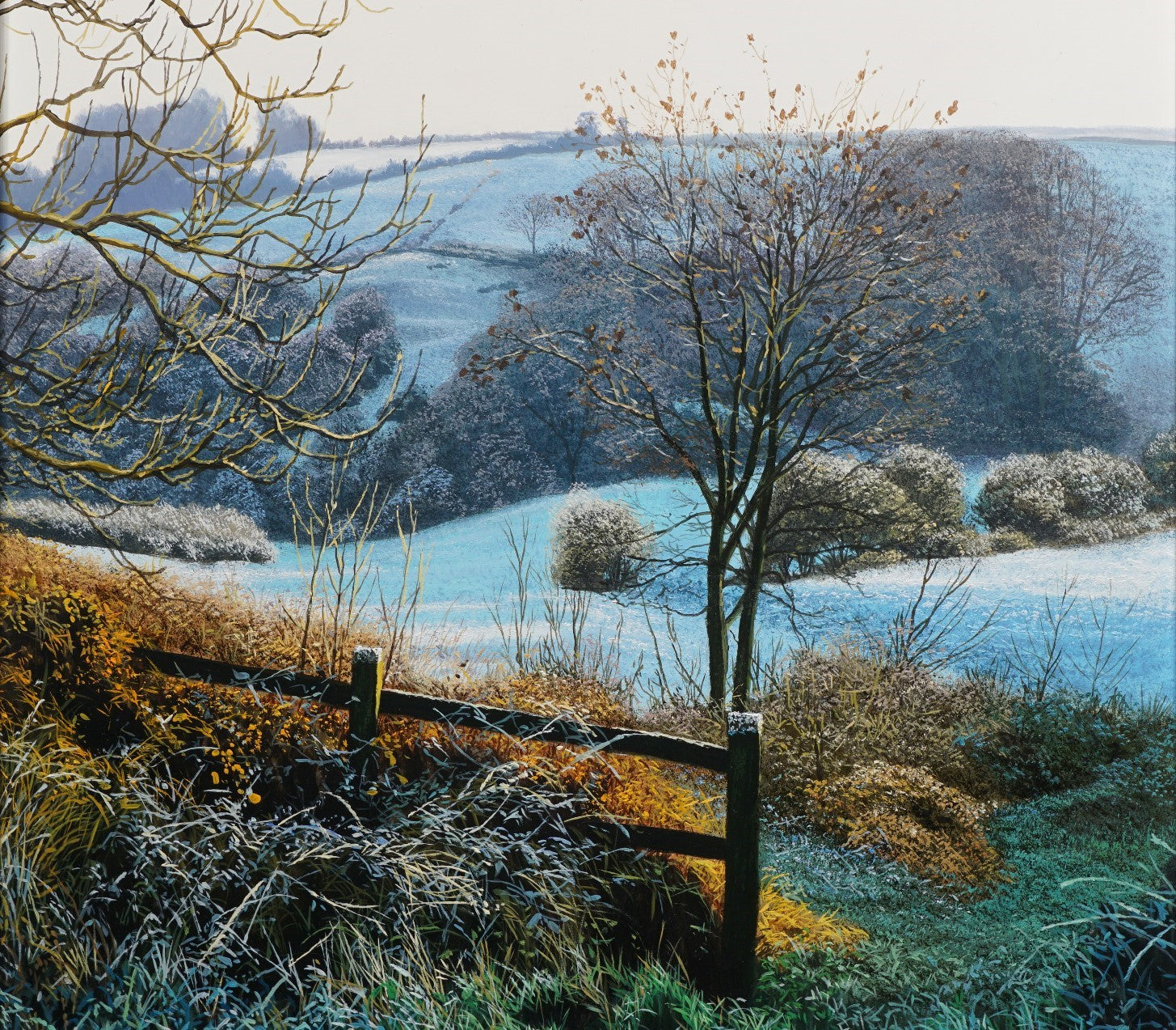 Painting Frost & Snow In Oil
