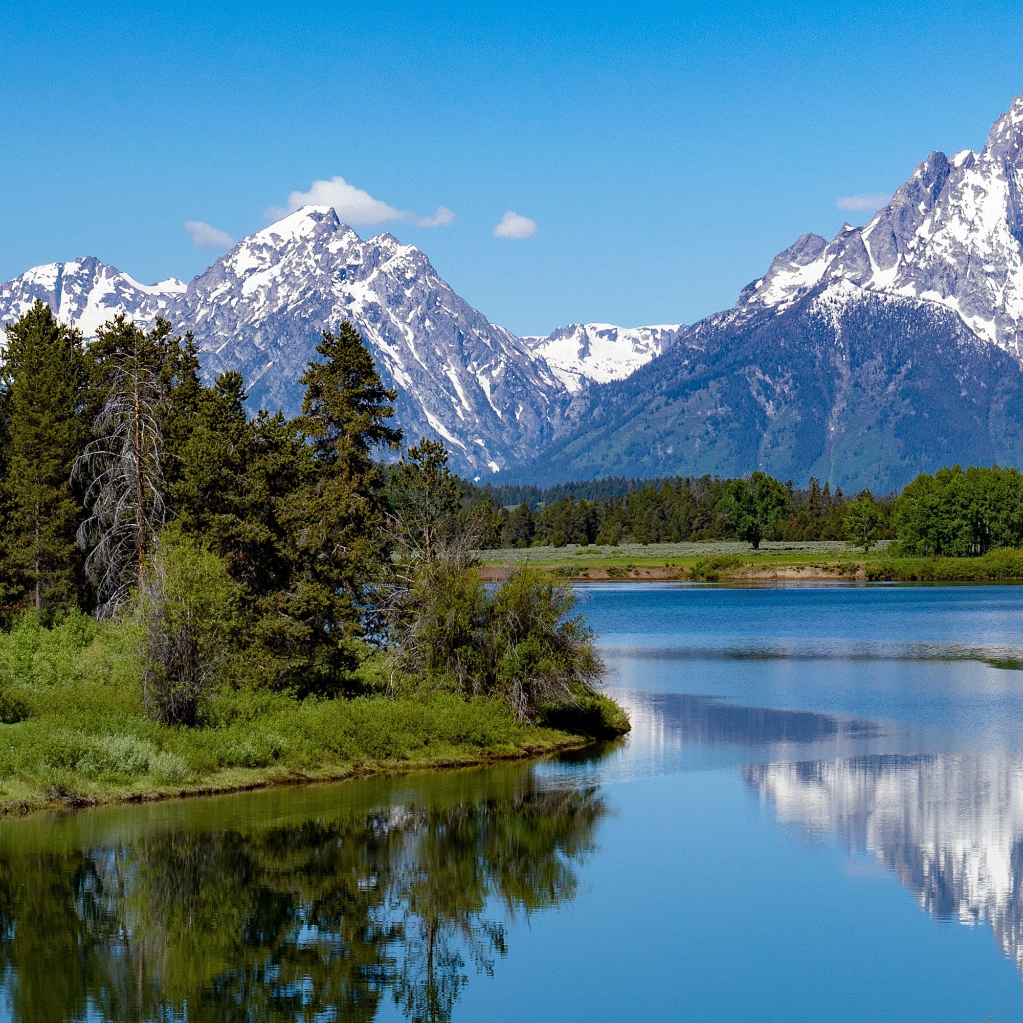 New Acrylic Lesson Snow Peaks & Still Waters