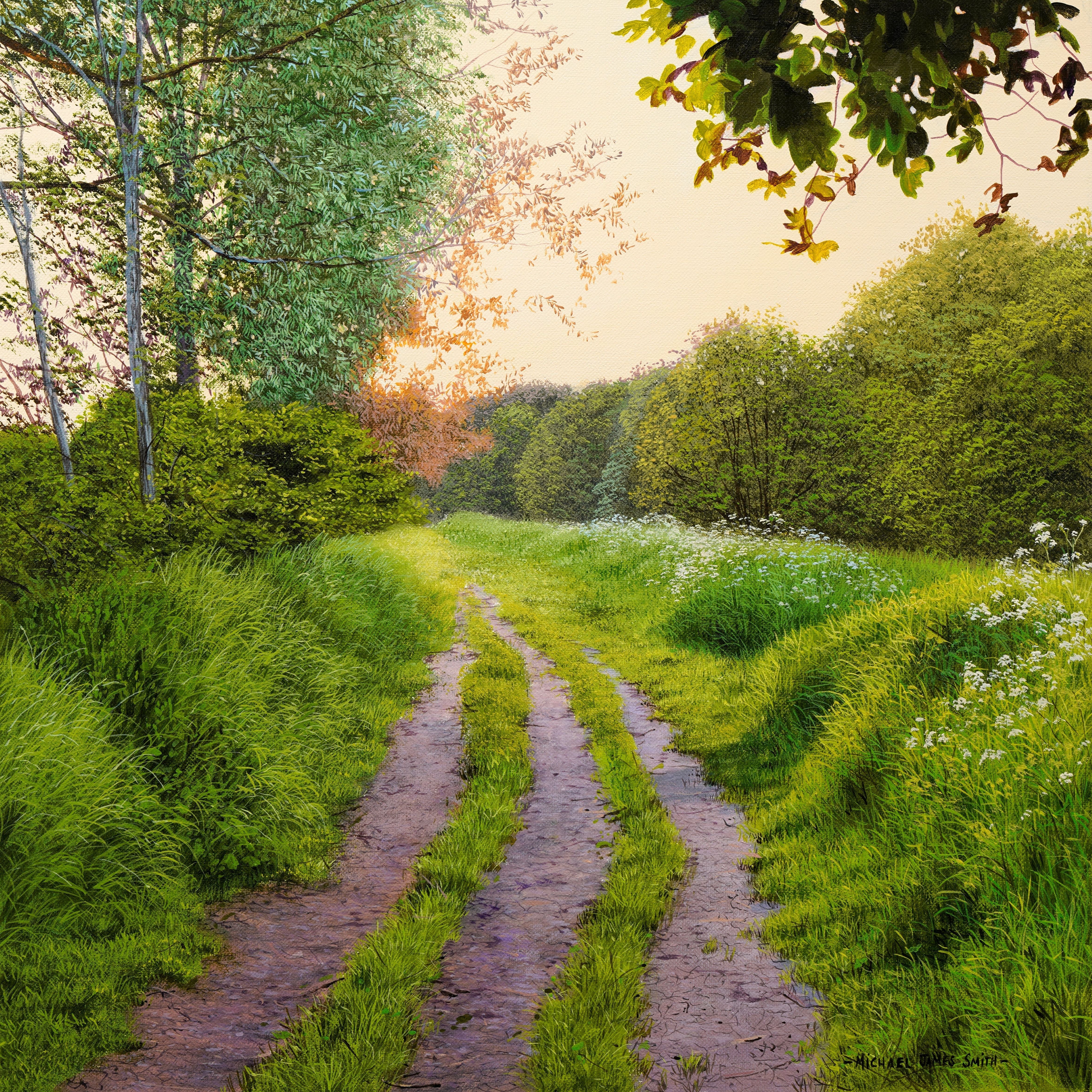 New Acrylic Lesson 'Twilight Trail' Just released