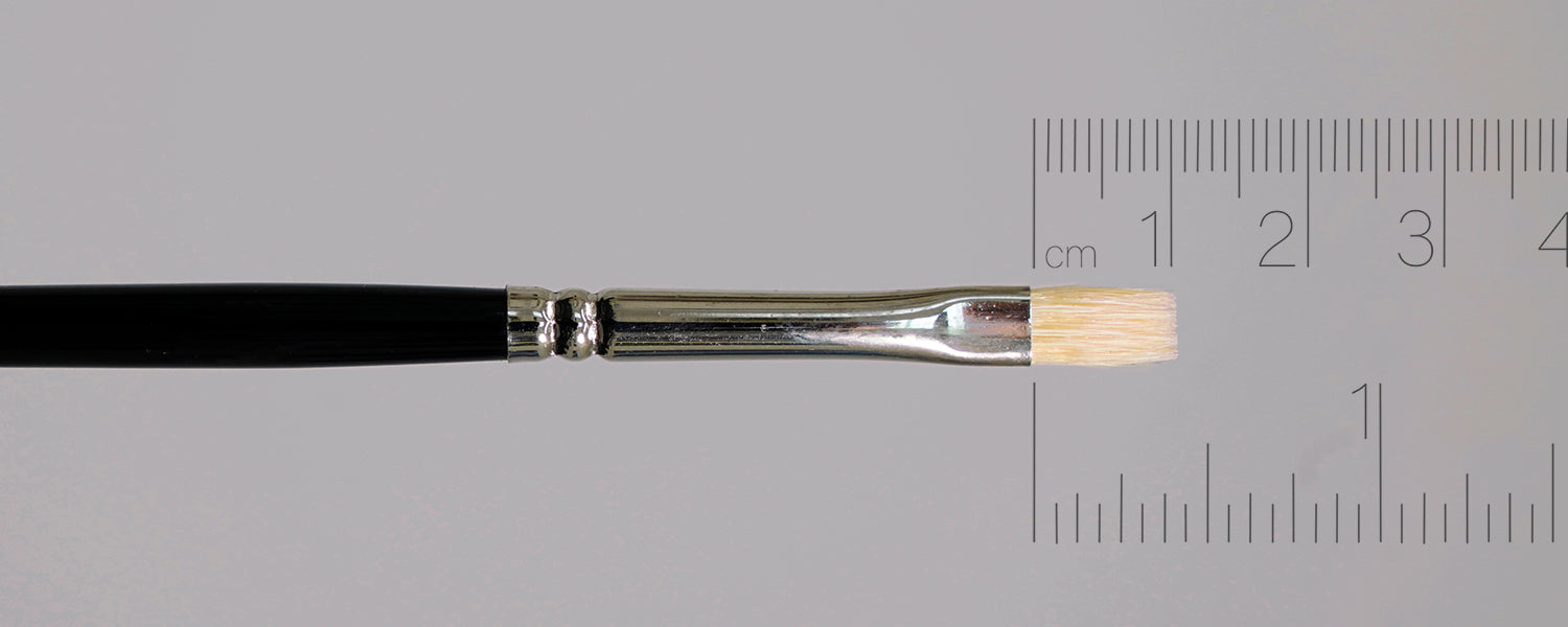 Synthetic Bristle Flat Brush Variety Set - Series 12