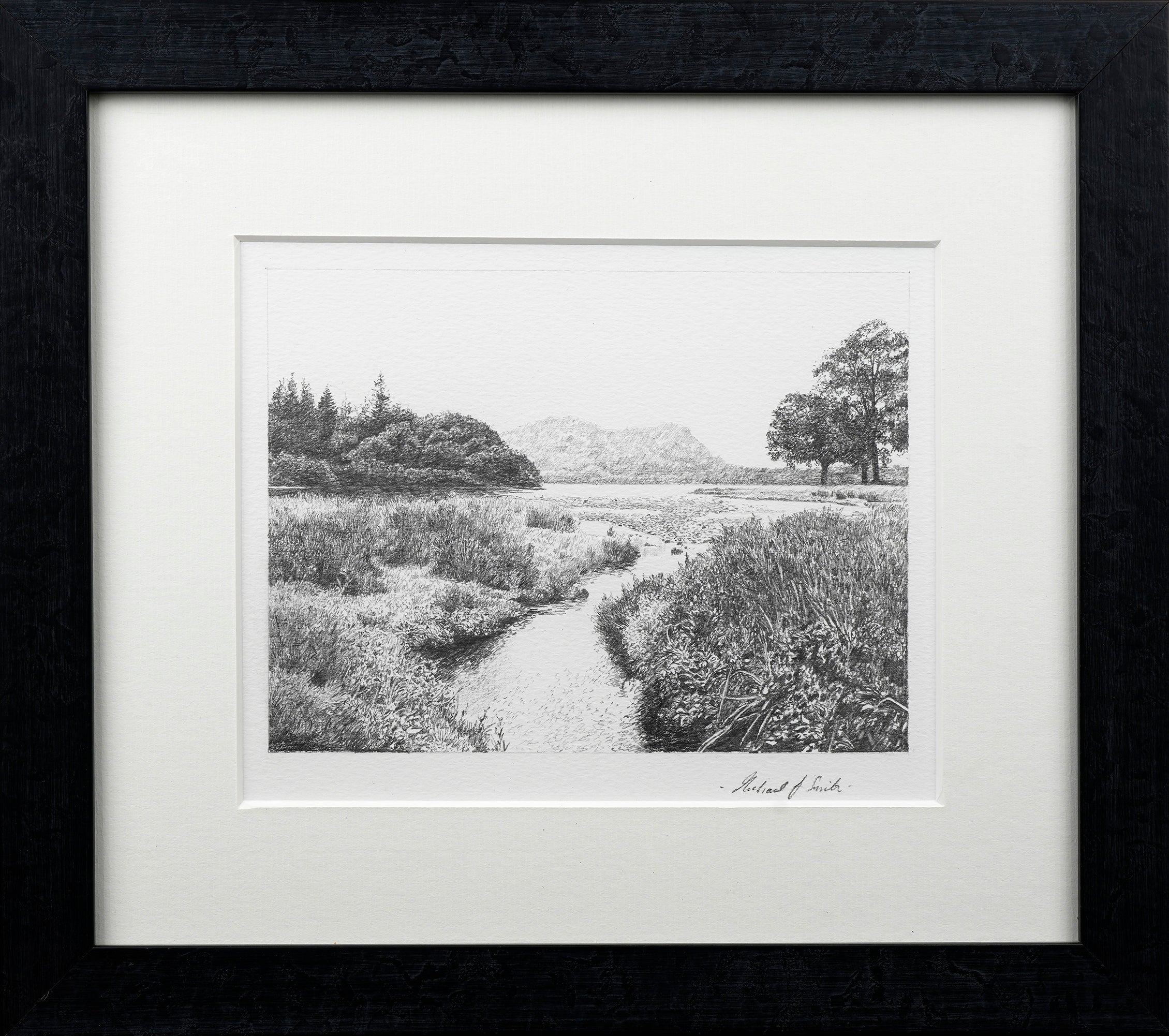 "Derwent Water" Original Sketch
