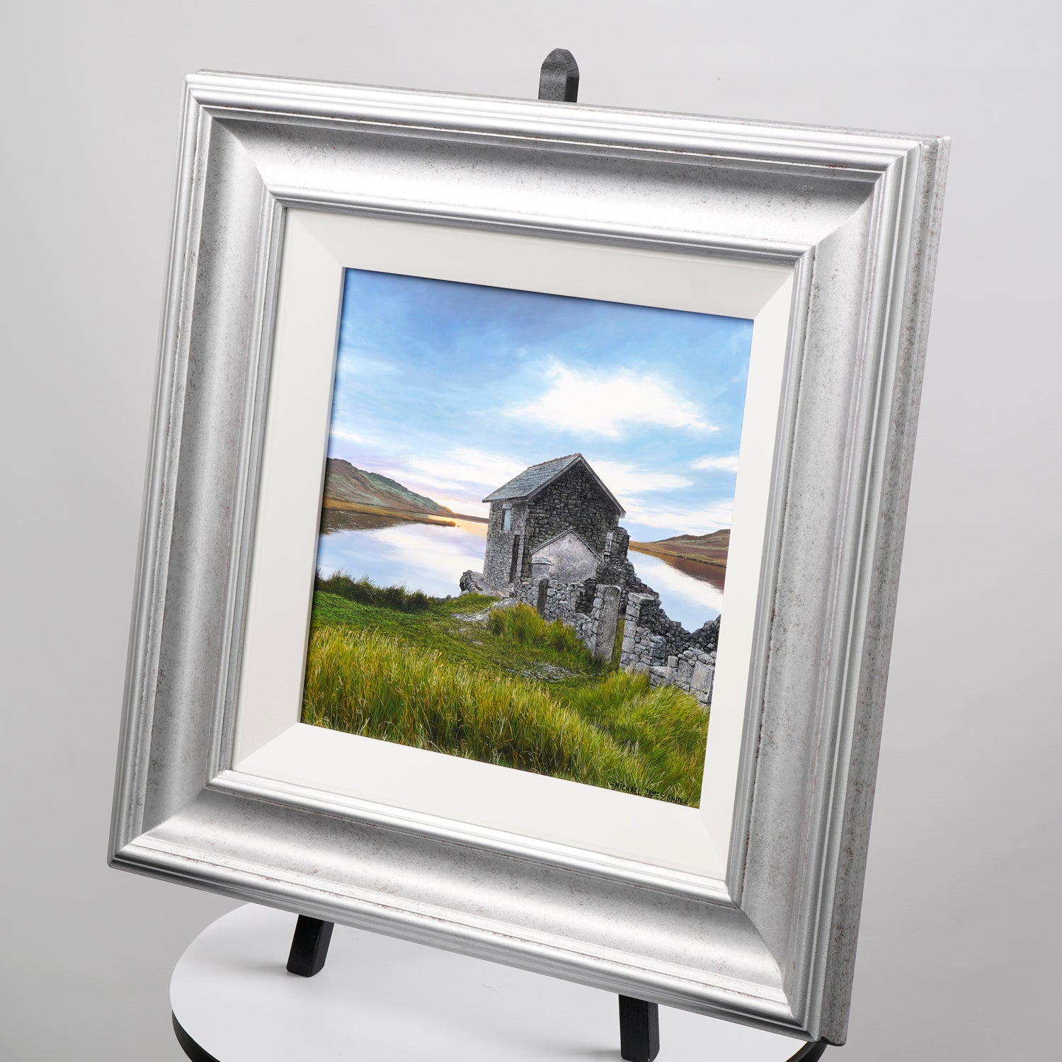 "The Old Boat House" Original Oil Painting