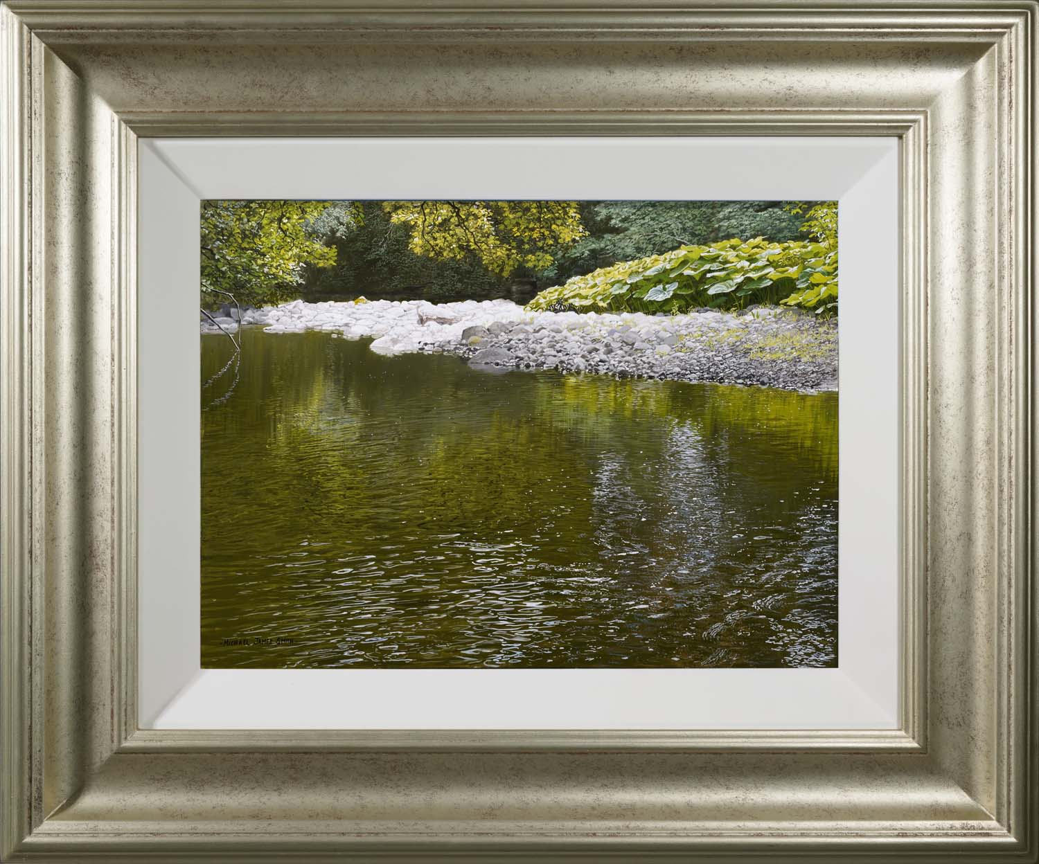 "River Details" Original Oil Painting