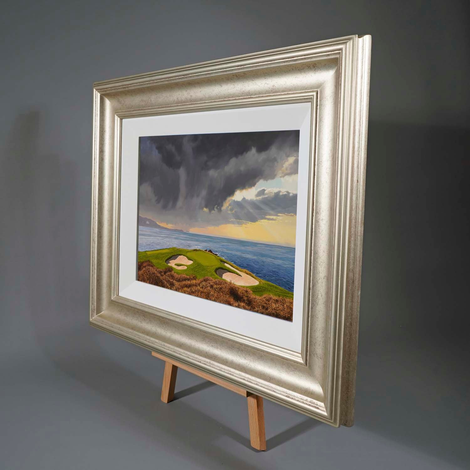 "Pebble Beach" Original Oil Painting