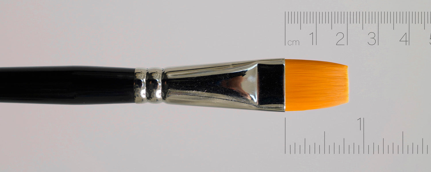 Flat Synthetic Brushes - Series 7