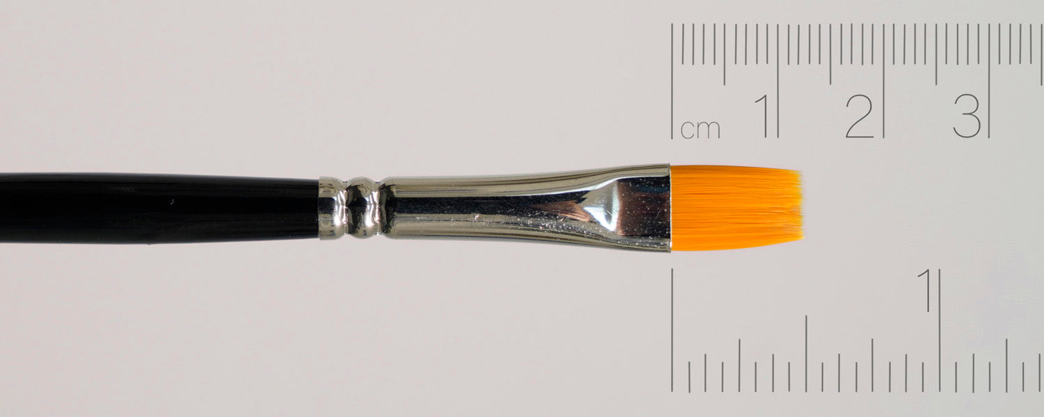 Flat Synthetic Brushes - Series 7