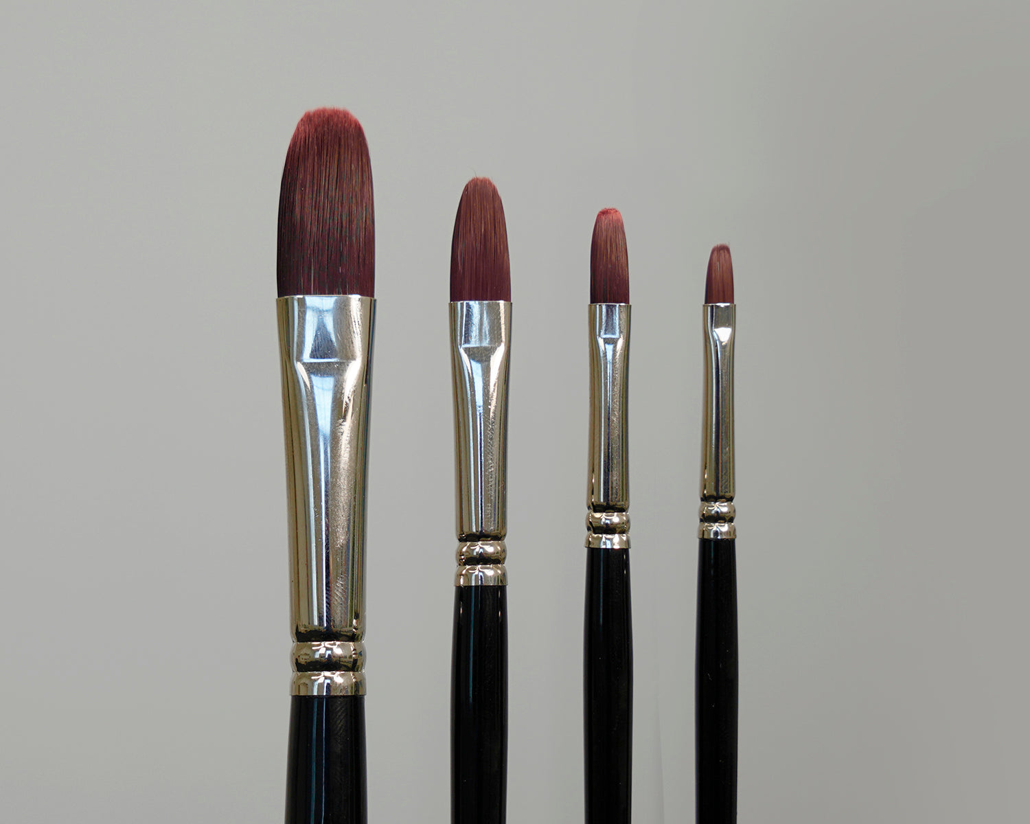 Series 10 - Synthetic Filbert Brush Set