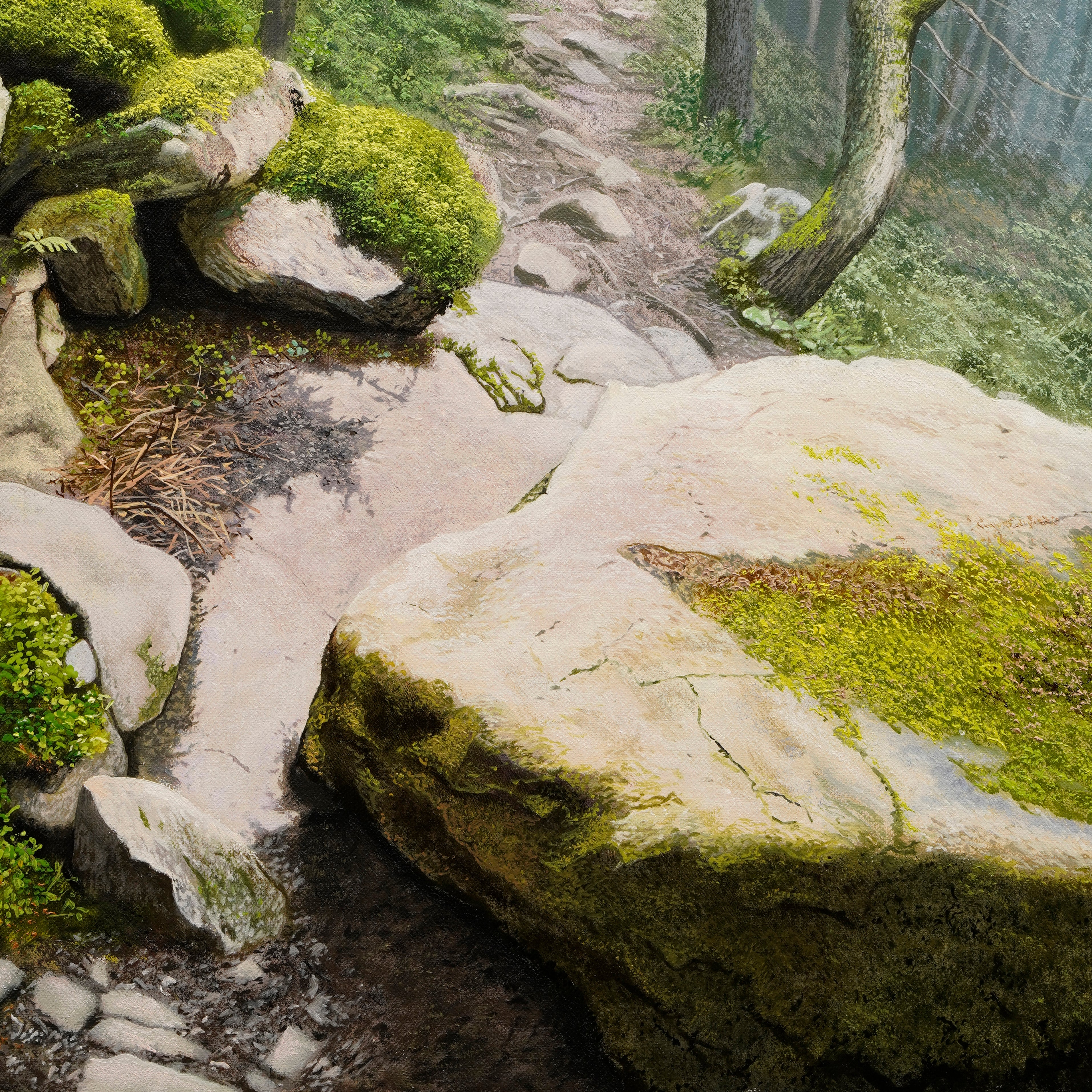 'The Forgotten Trail' Original Oil Painting