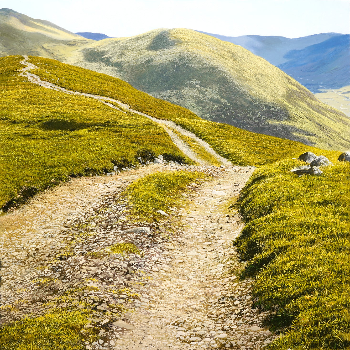 "The Rocky Trail" Original Oil Painting