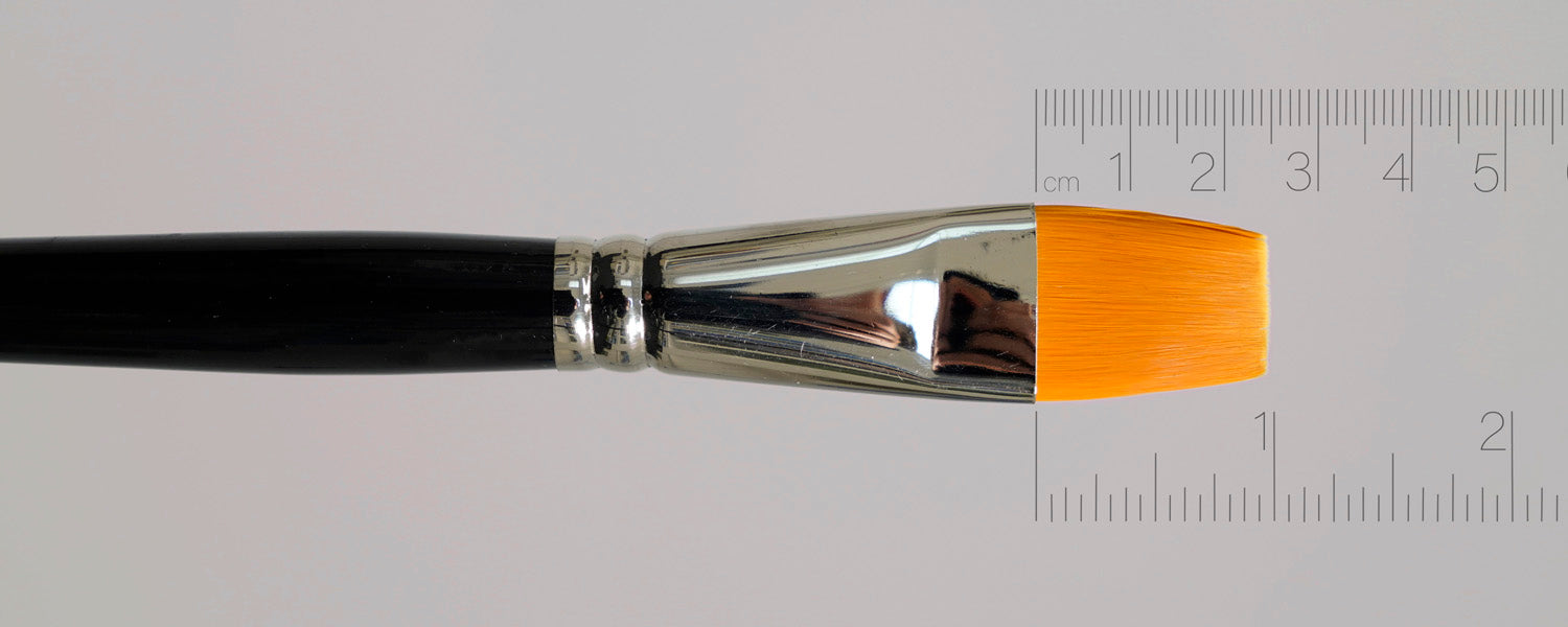 Flat Synthetic Brushes - Series 7