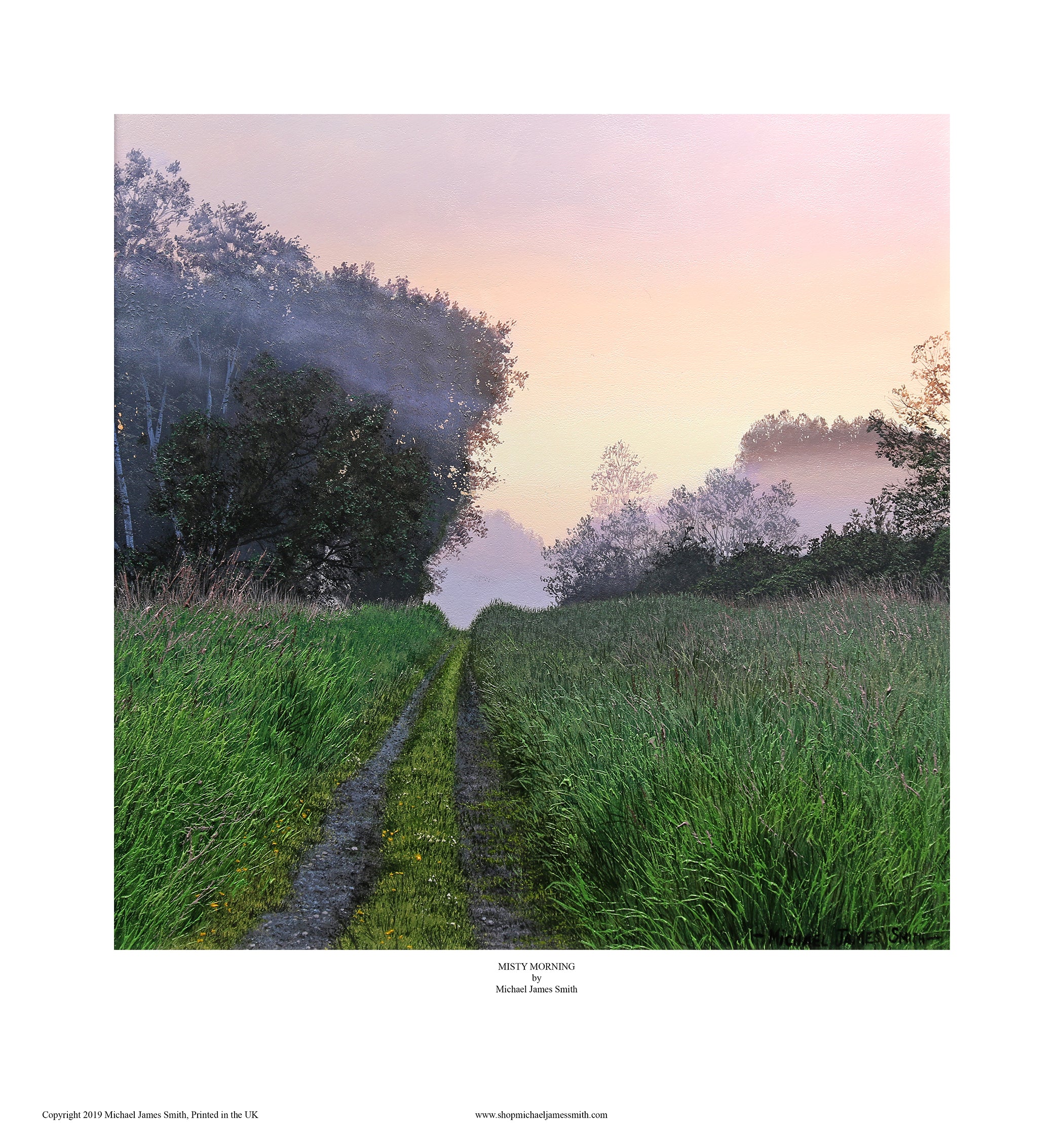 "Misty Morning" Open edition print
