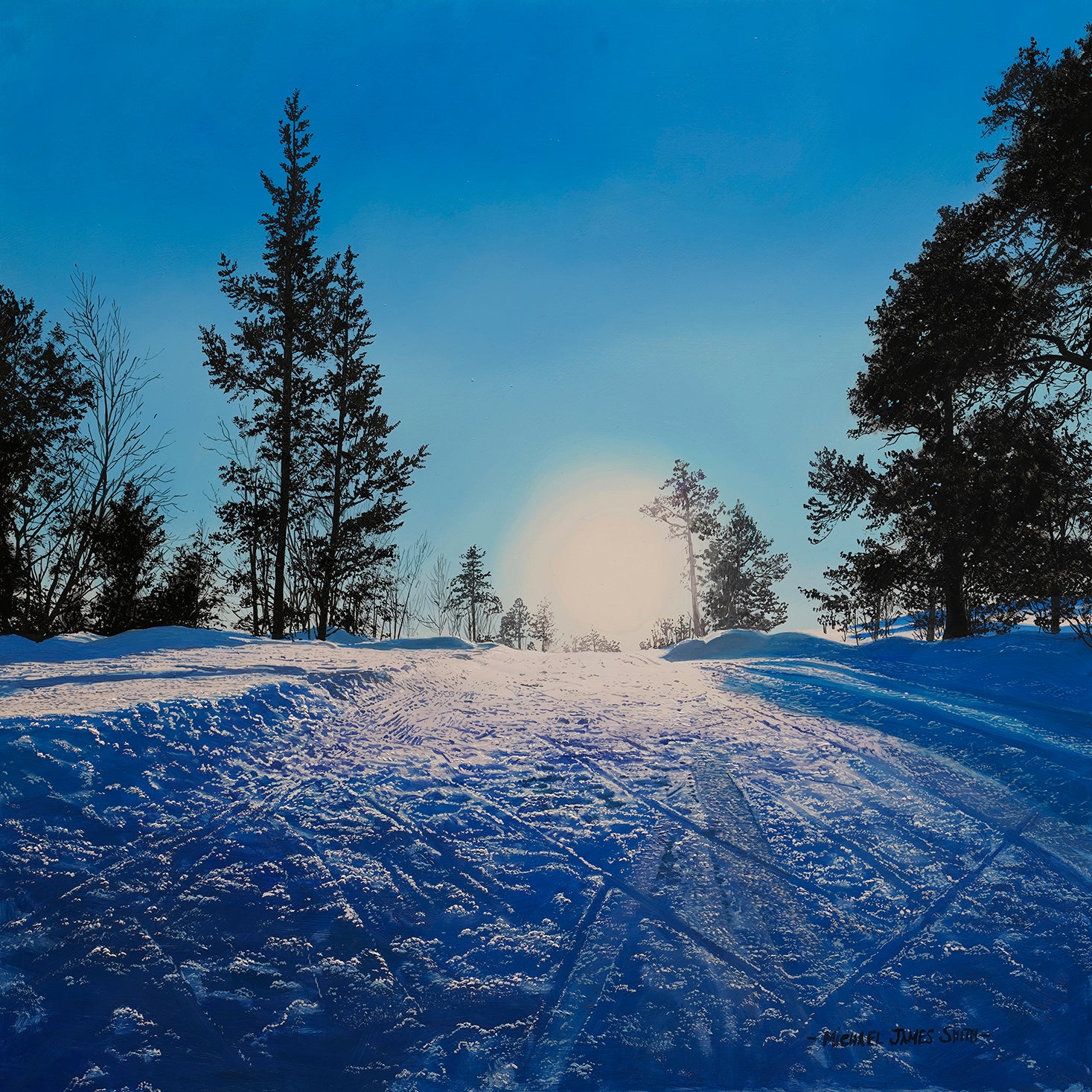 "Fresh Morning" Original Oil Painting