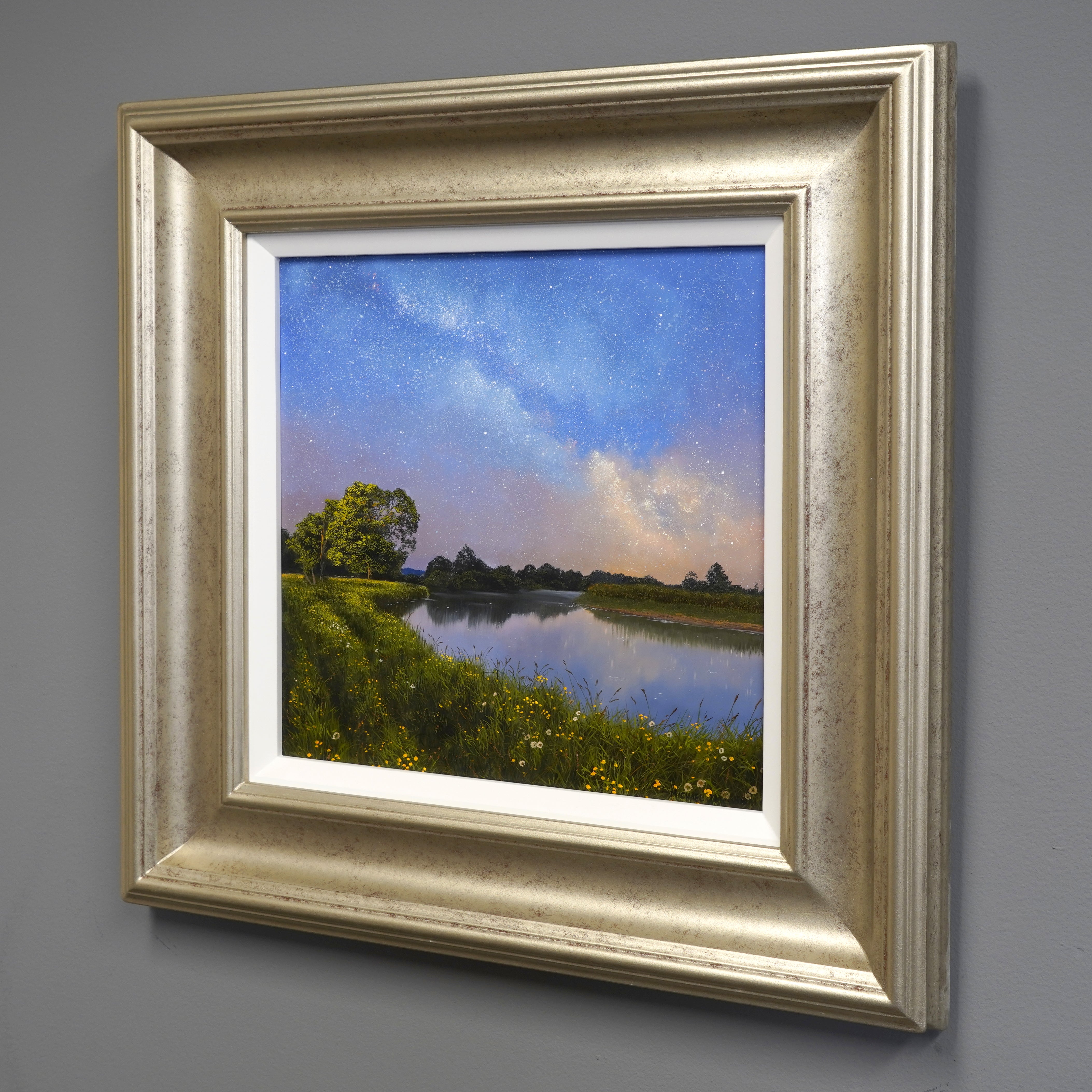 "Starry Night" Original Oil Painting