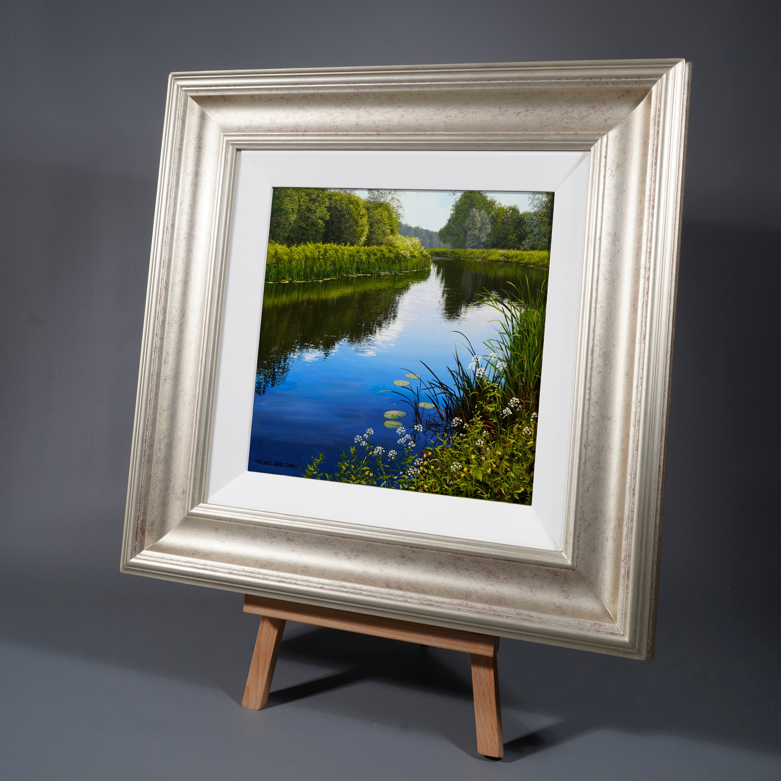 "Midday River" Original Oil Painting