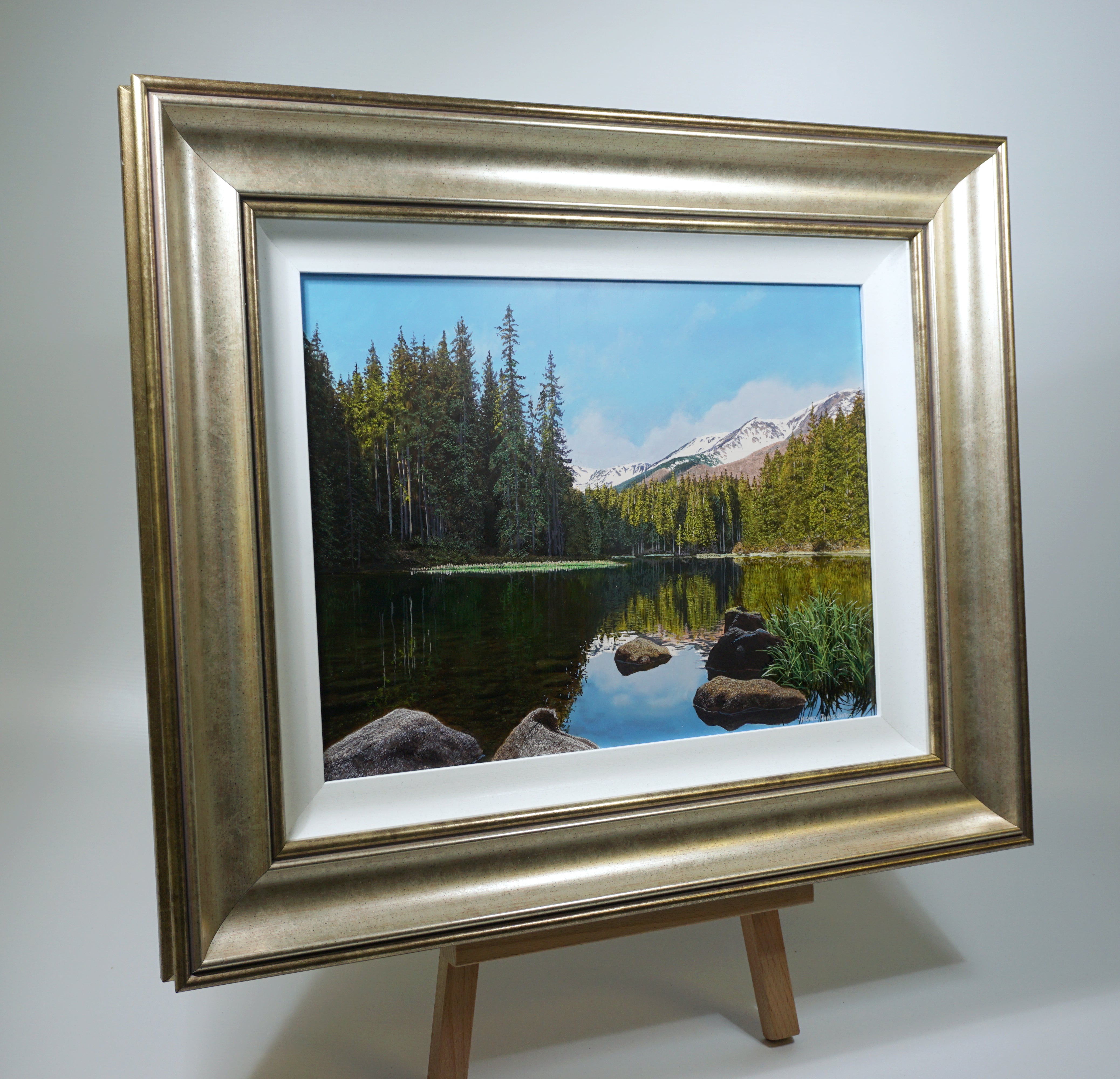 LAKE REFLECTIONS | ORIGINAL OIL PAINTING