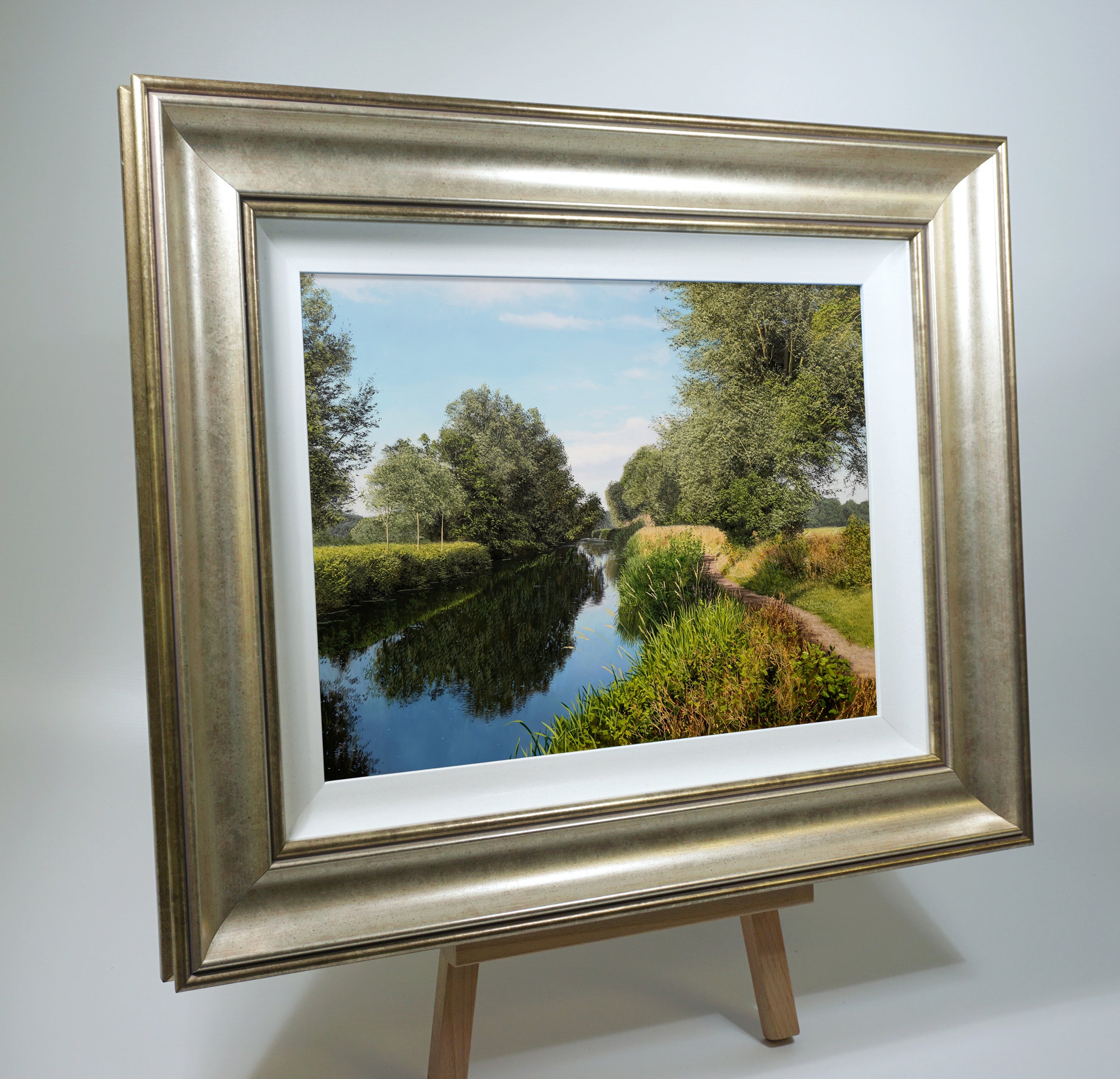 "The River Chelmer" Original Oil Painting
