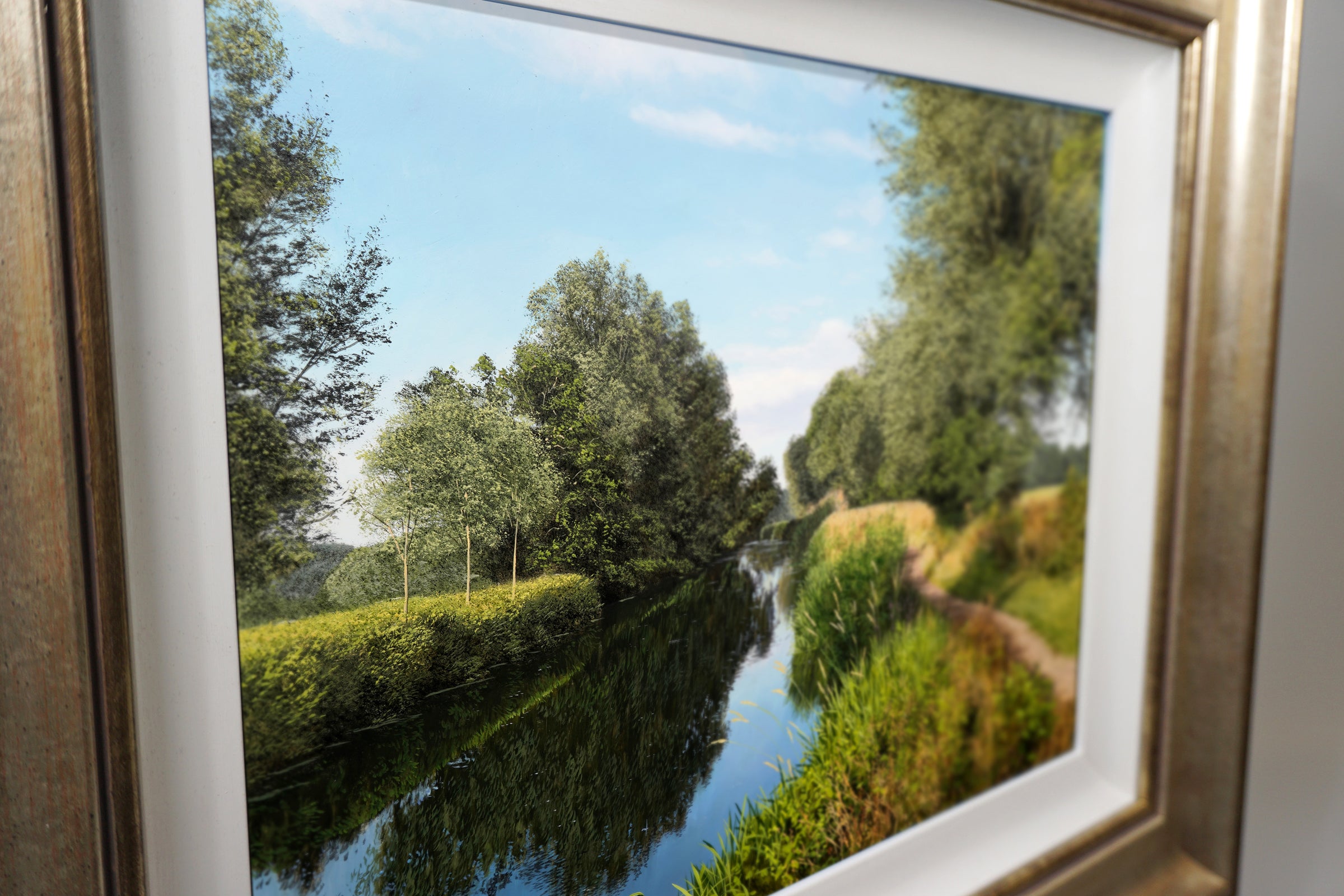 "The River Chelmer" Original Oil Painting