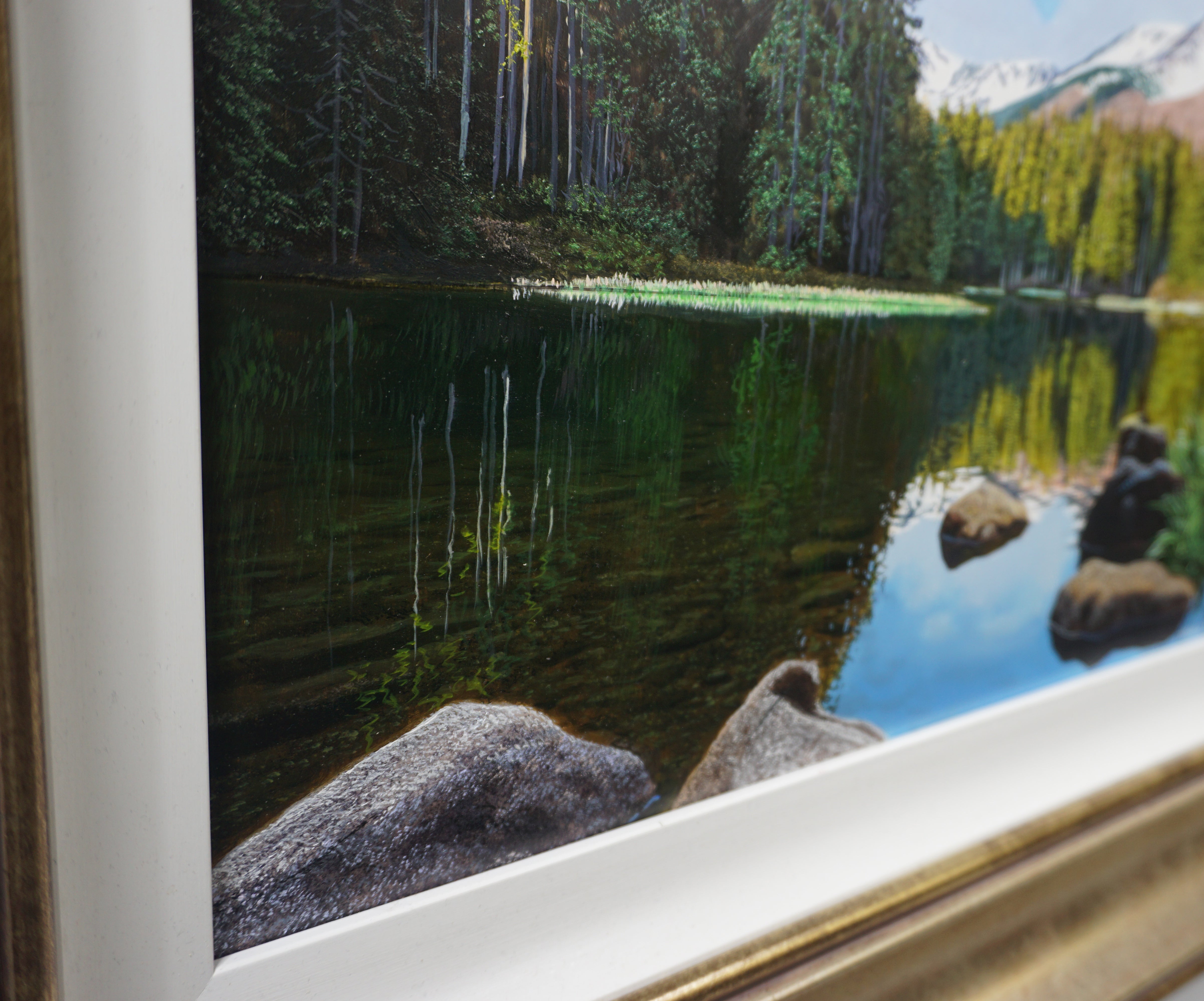 LAKE REFLECTIONS | ORIGINAL OIL PAINTING