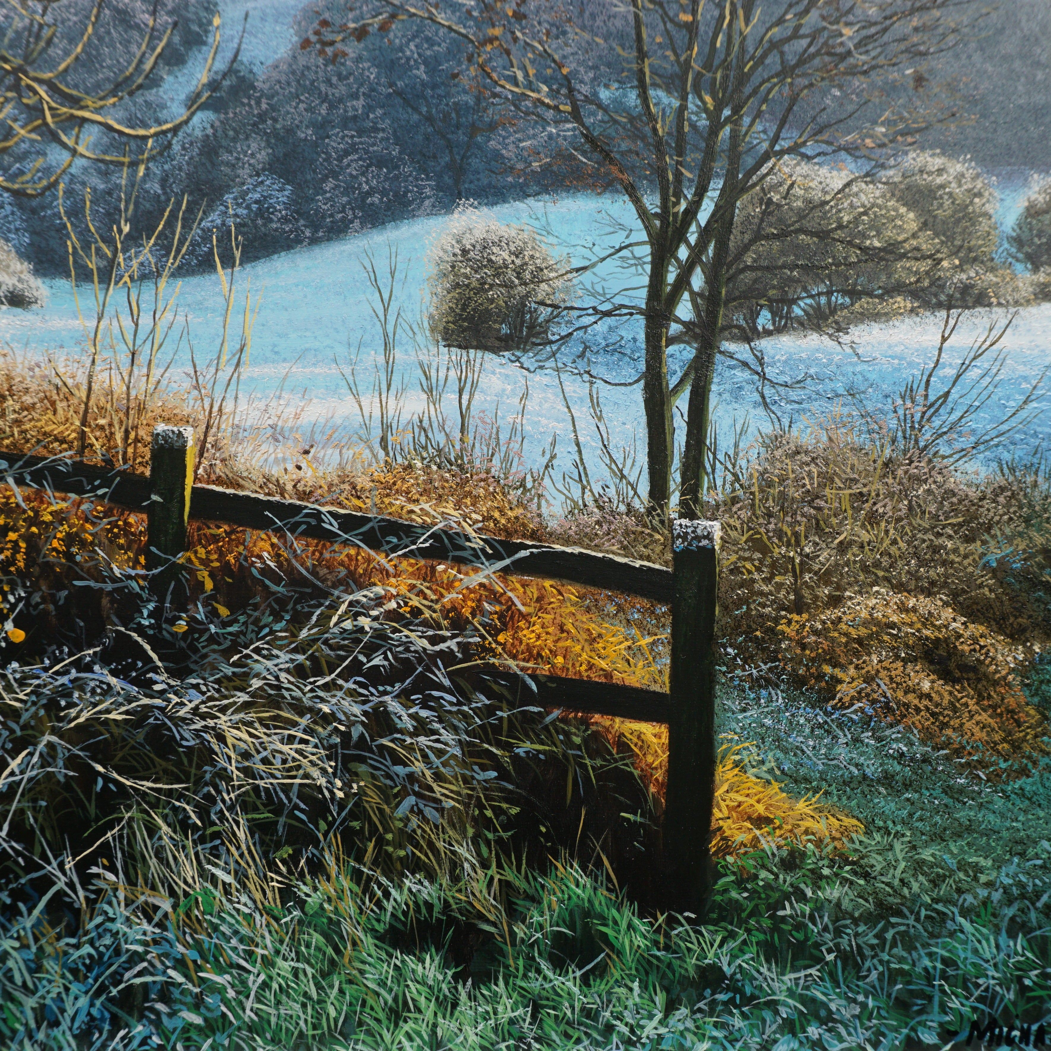 DECEMBER FROST | ORIGINAL OIL PAINTING