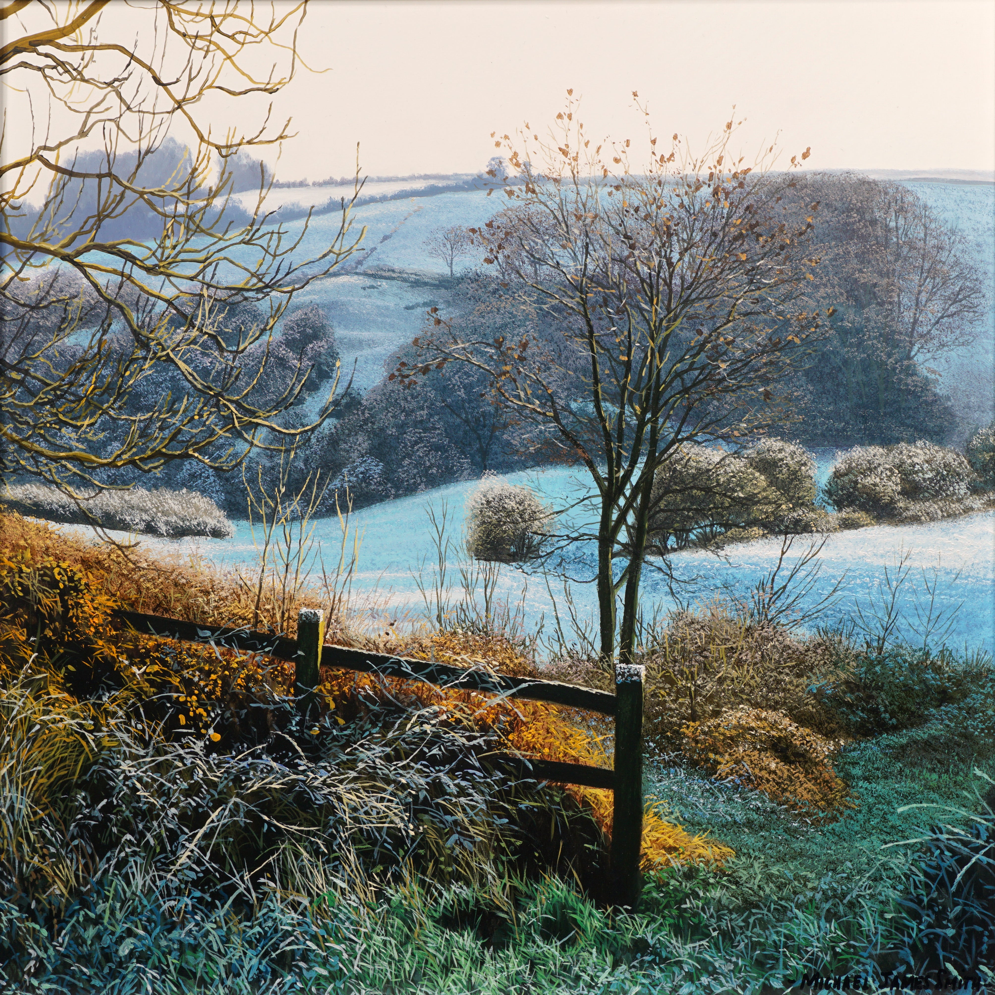 DECEMBER FROST | ORIGINAL OIL PAINTING