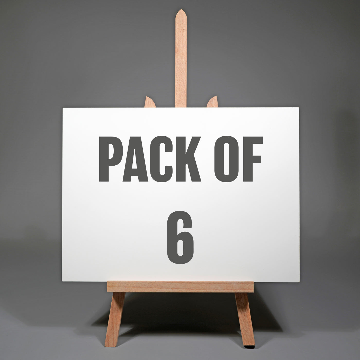 Pack of Six 12 x 16 inch Artists Exhibition Panels