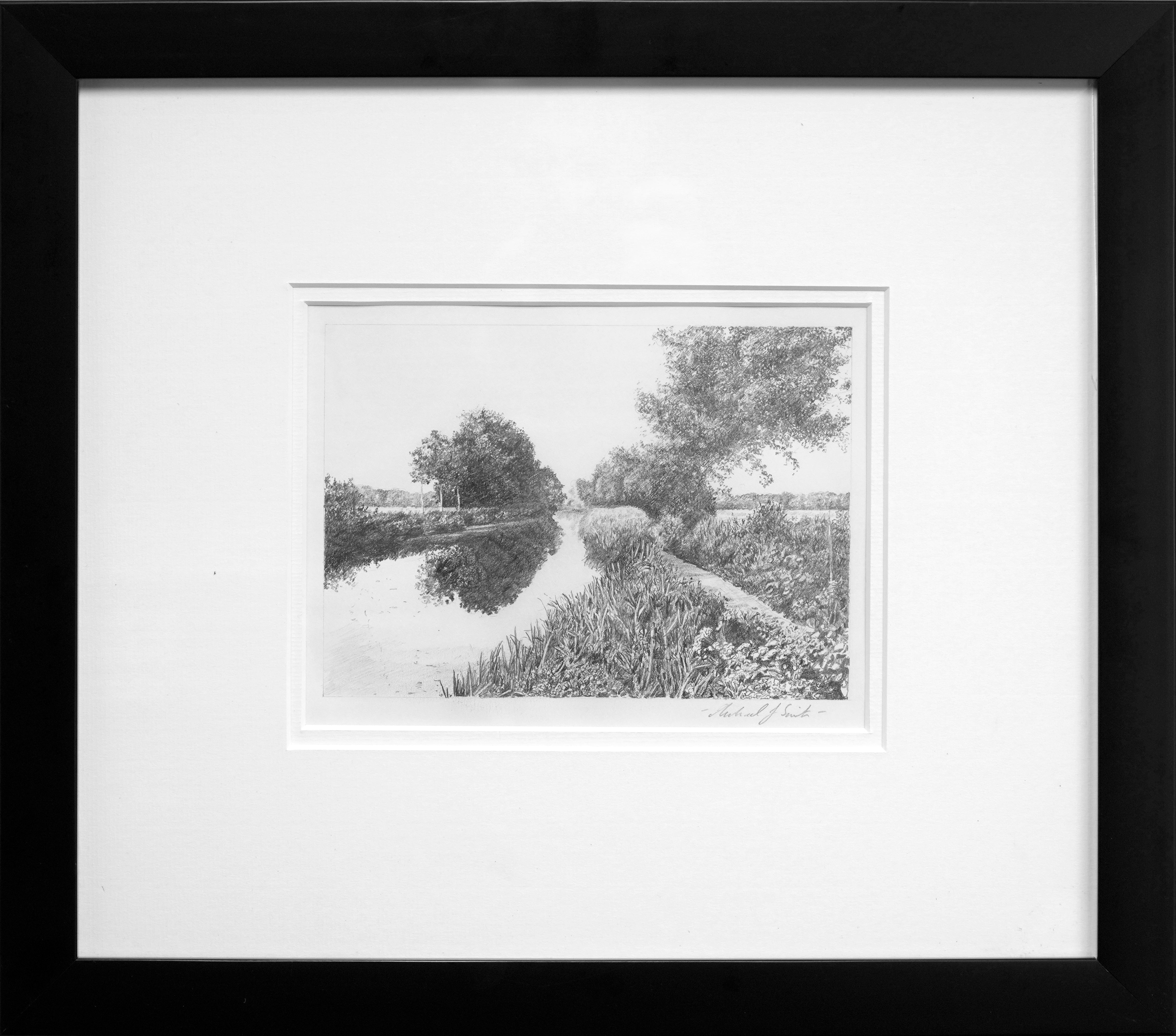"The River Chelmer" Original Sketch