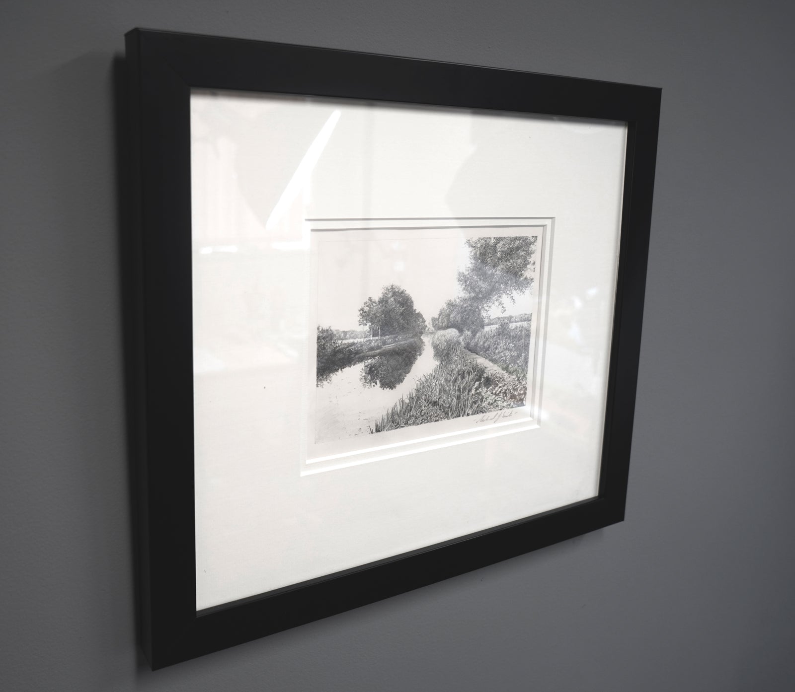 "The River Chelmer" Original Sketch