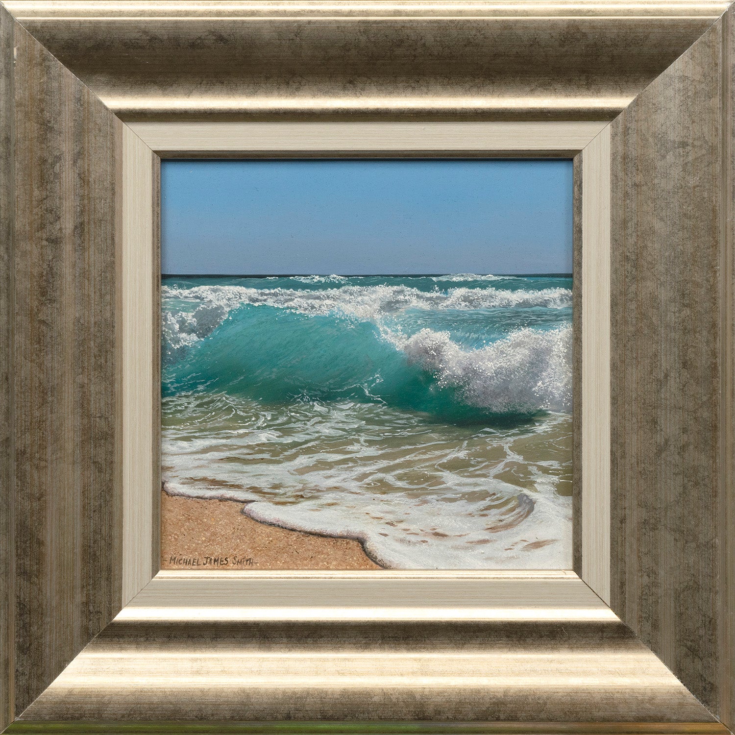 "The Wave" Original Oil Painting