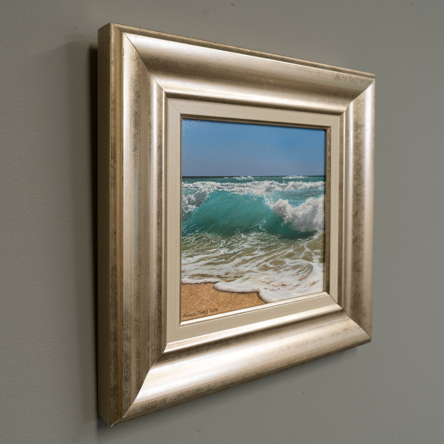 "The Wave" Original Oil Painting