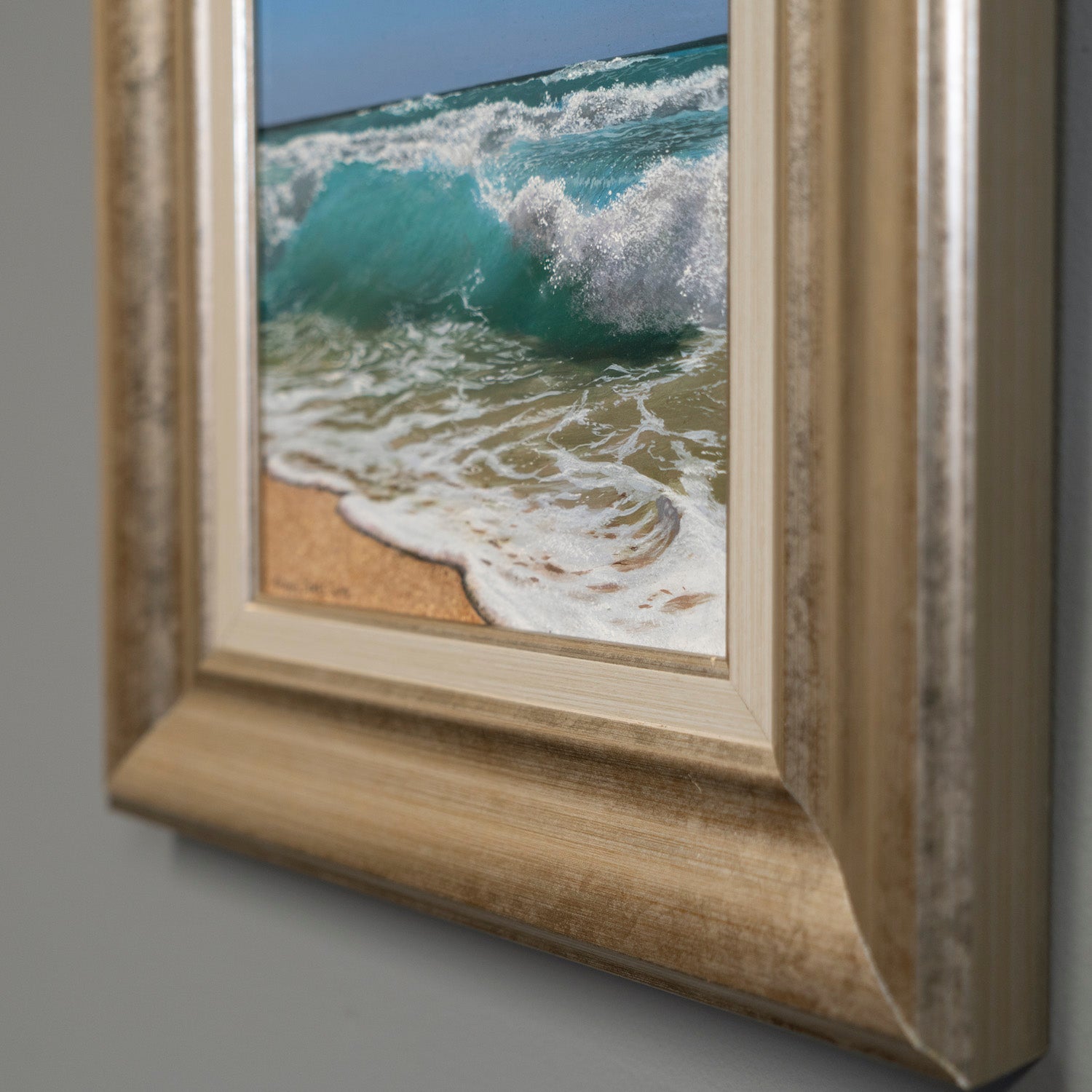 "The Wave" Original Oil Painting