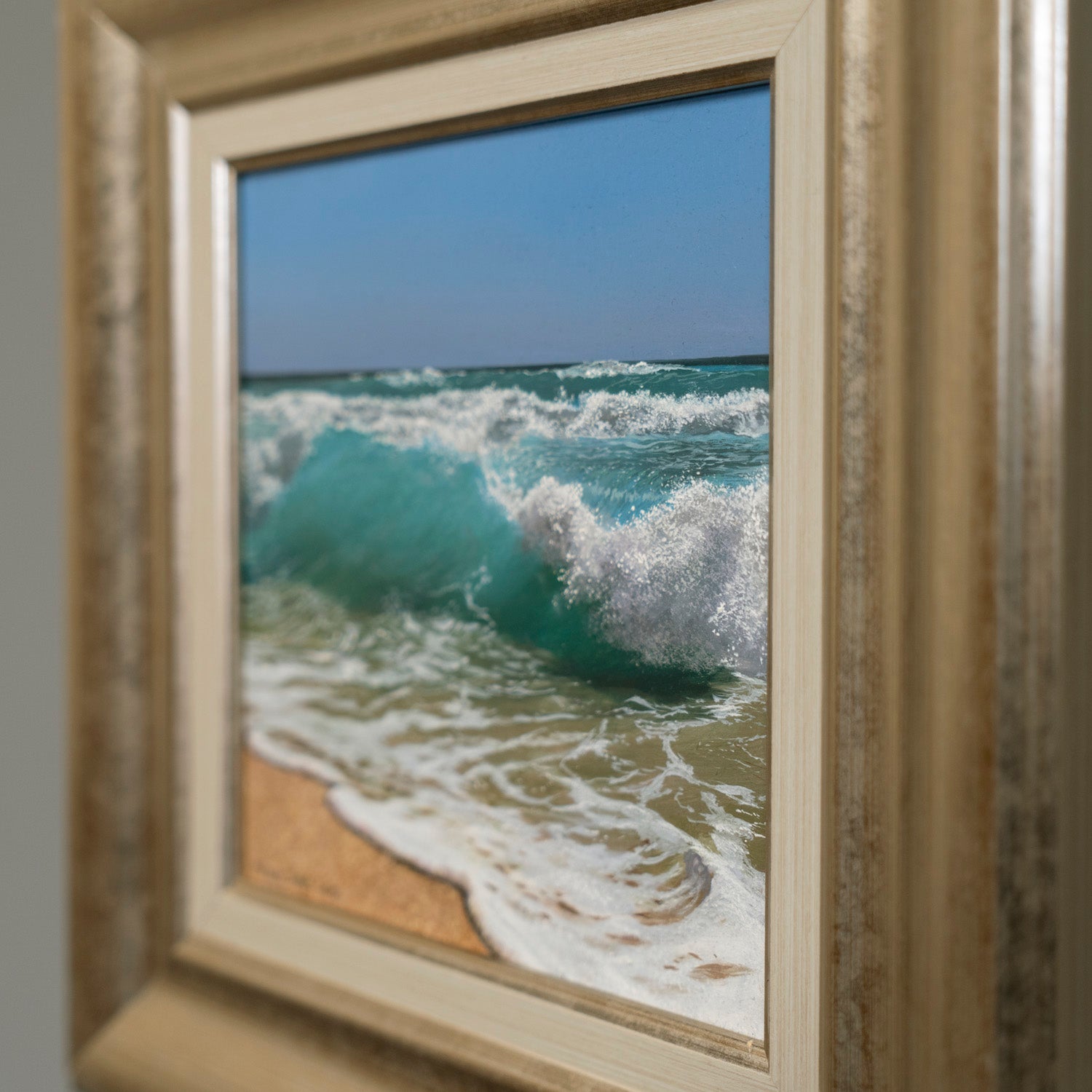 "The Wave" Original Oil Painting