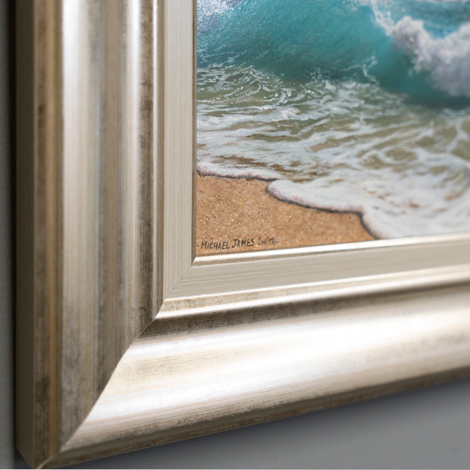 "The Wave" Original Oil Painting