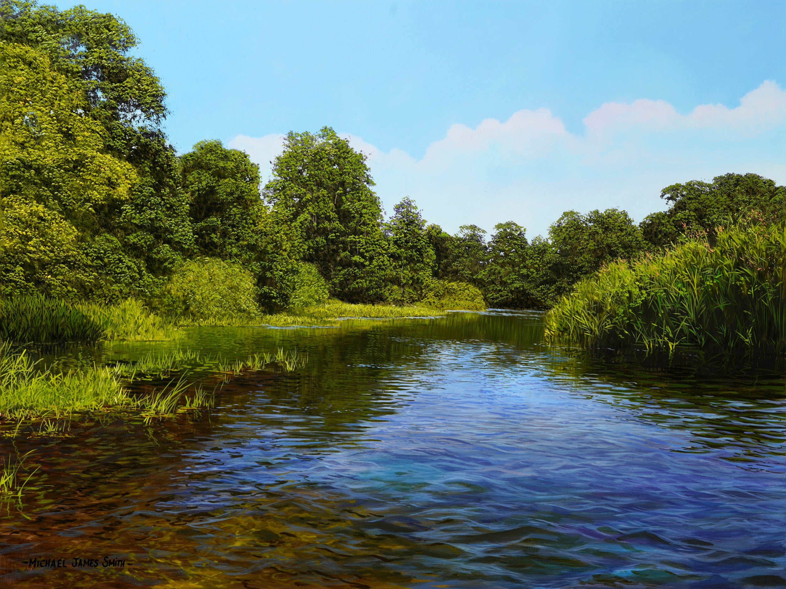 "Midday Meander" Original Oil Painting