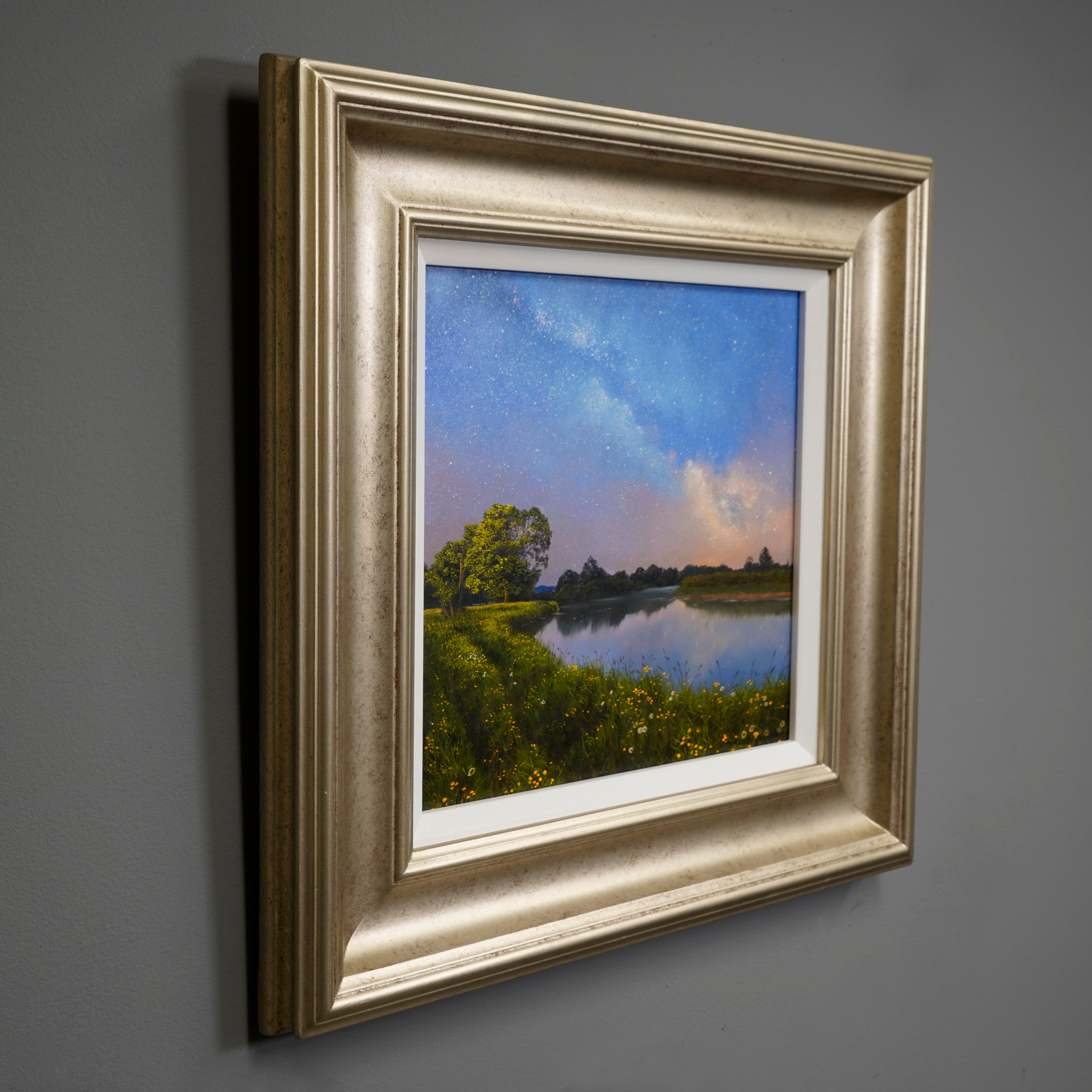 "Starry Night" Original Oil Painting