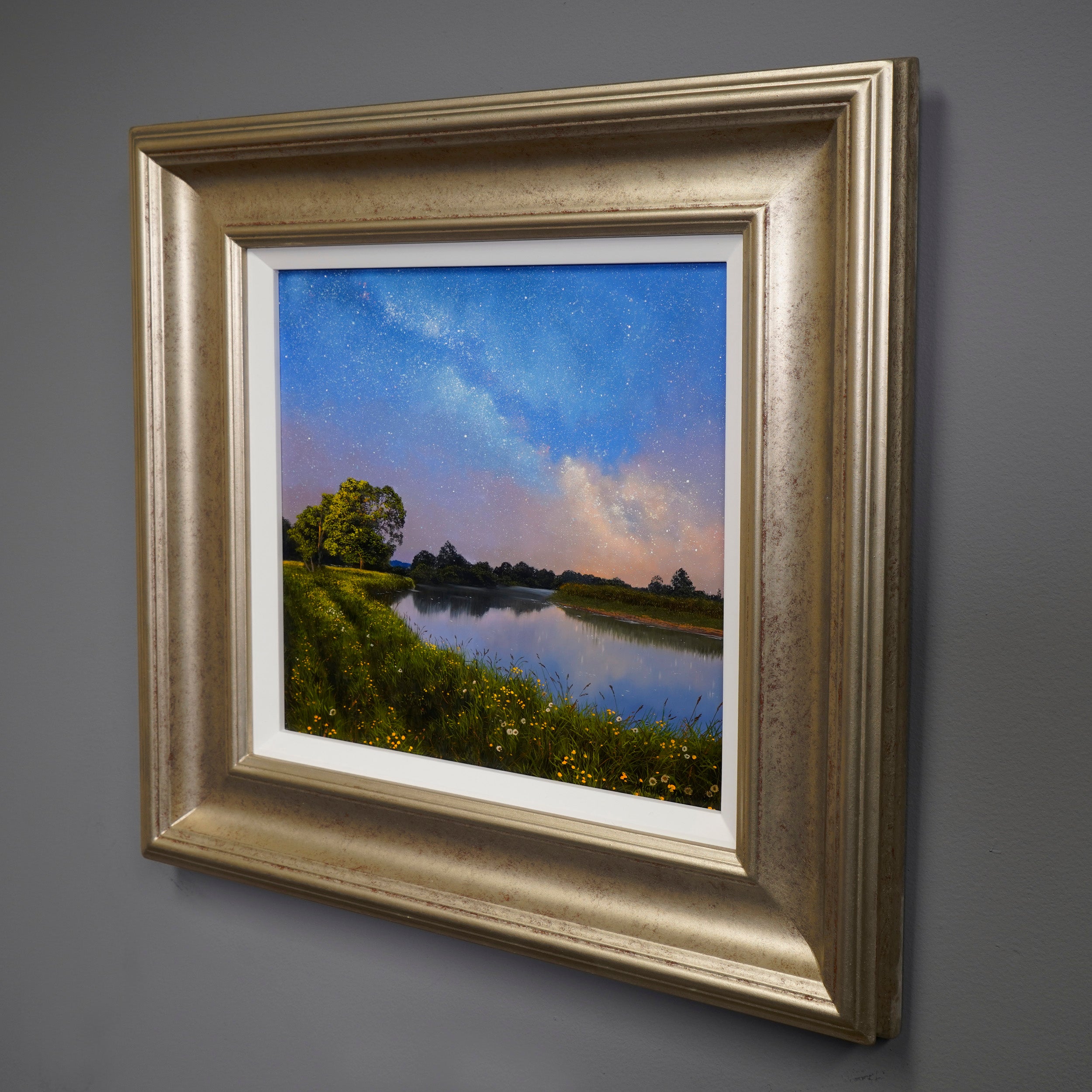 "Starry Night" Original Oil Painting