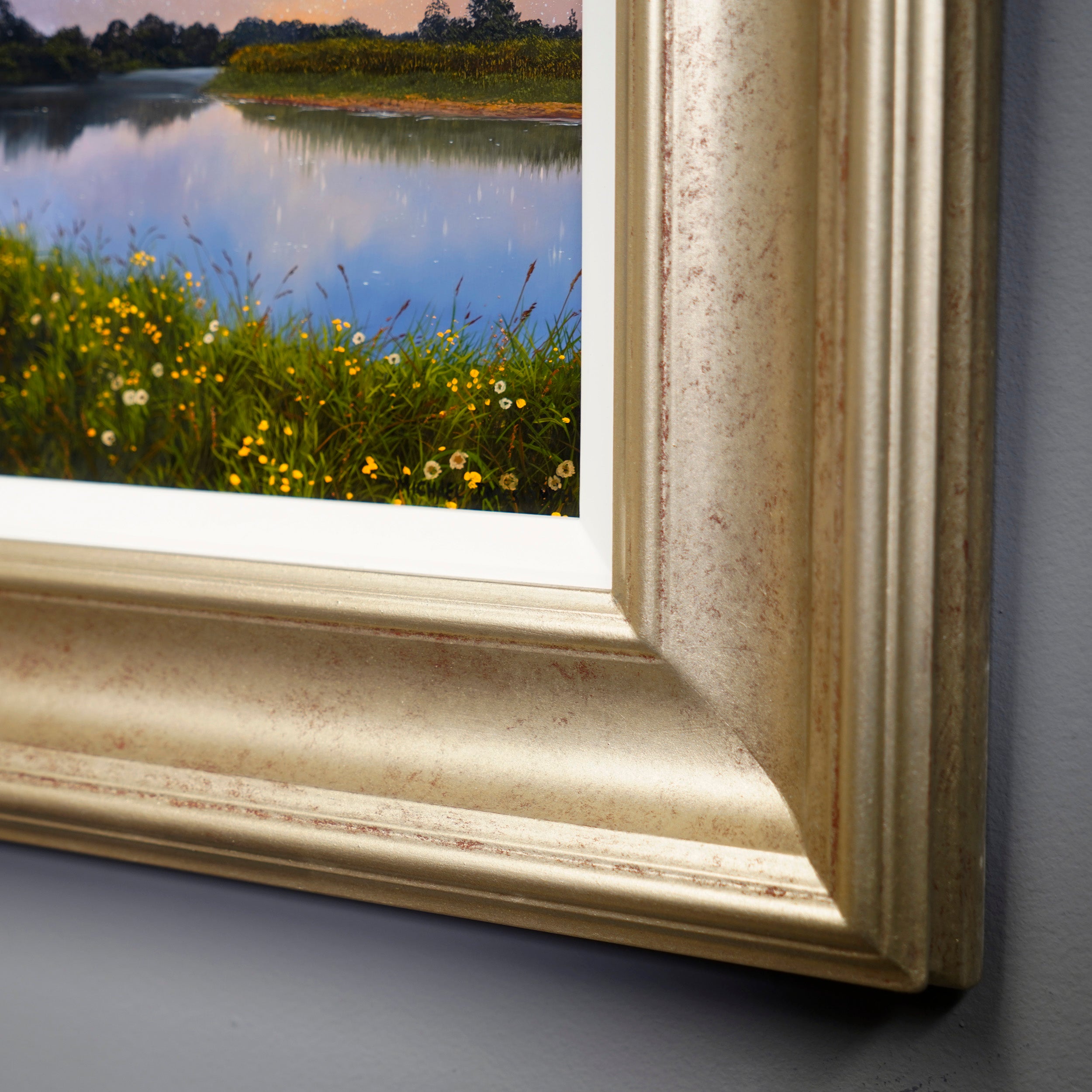 "Starry Night" Original Oil Painting