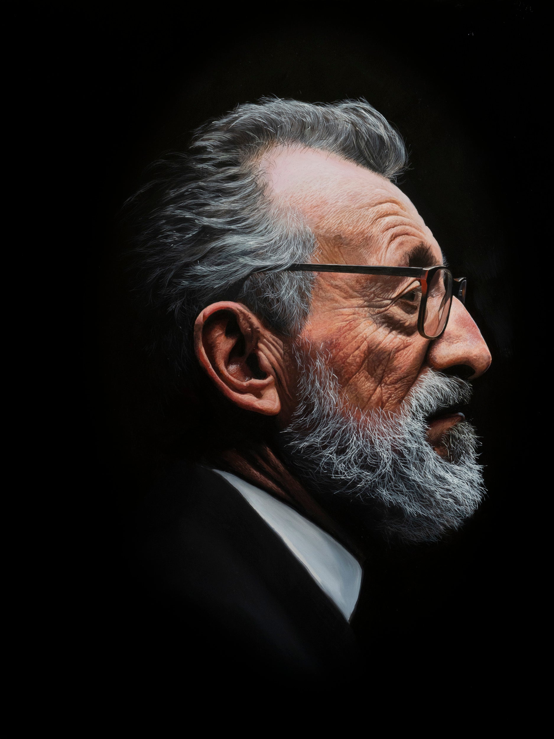 "Elderly Man" Original Oil Painting