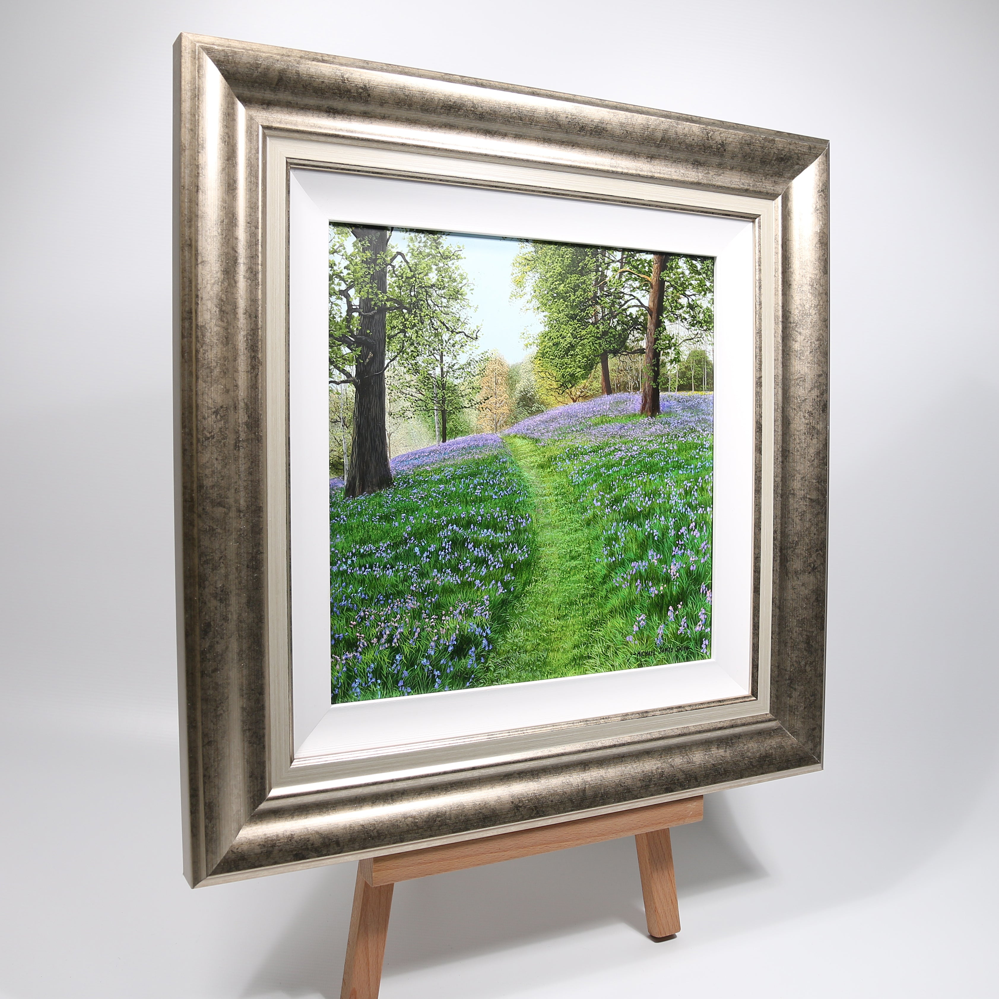 Bluebell Trail | Original Oil Painting