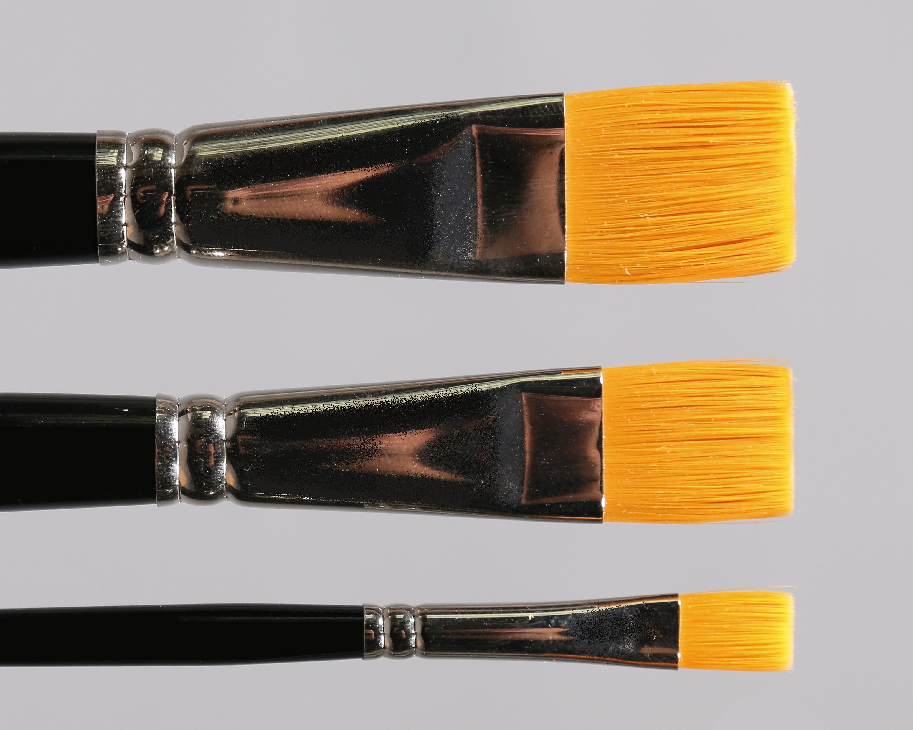 Flat Synthetic Brushes - Series 7