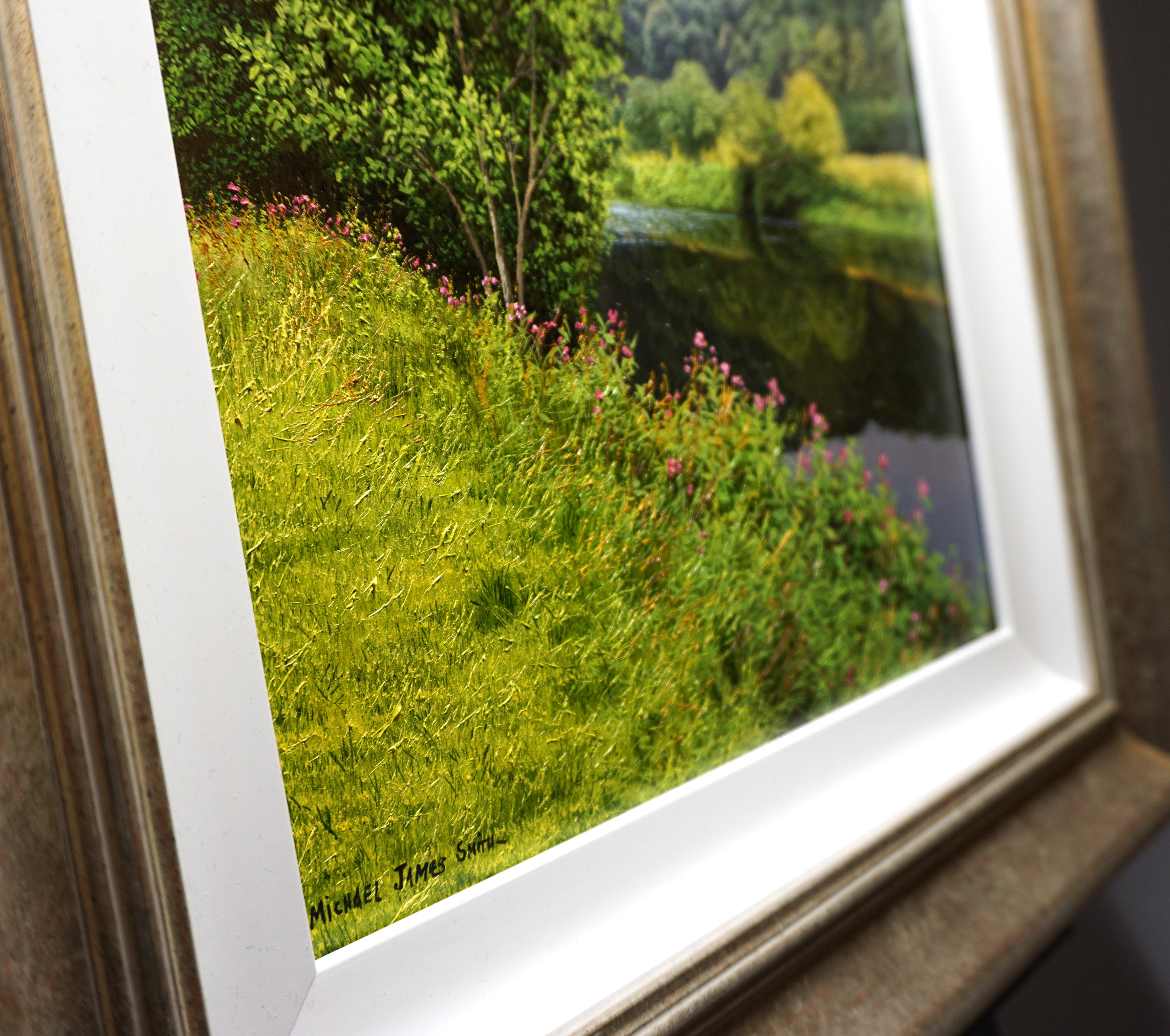 The river wye | Original oil painting