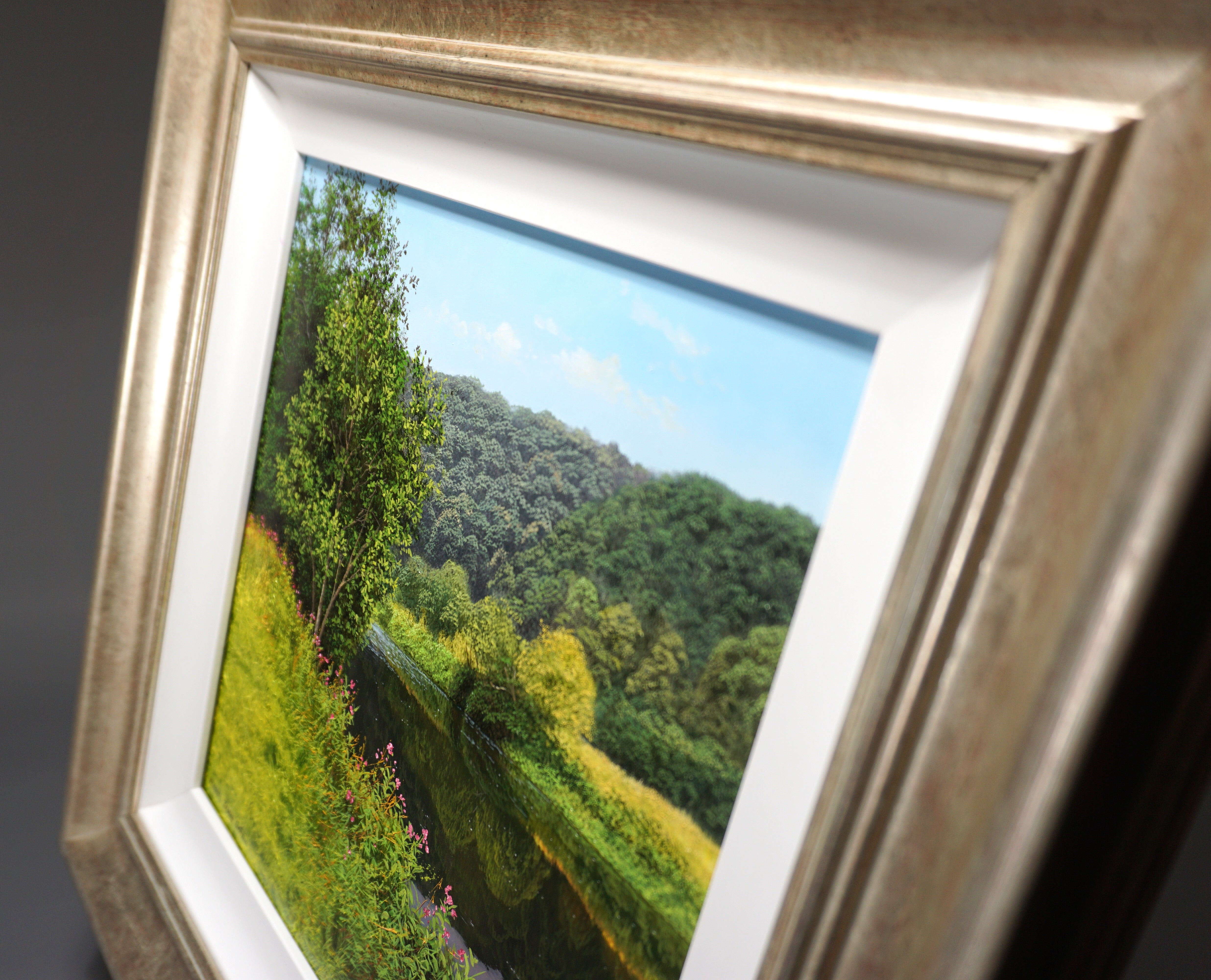 The river wye | Original oil painting
