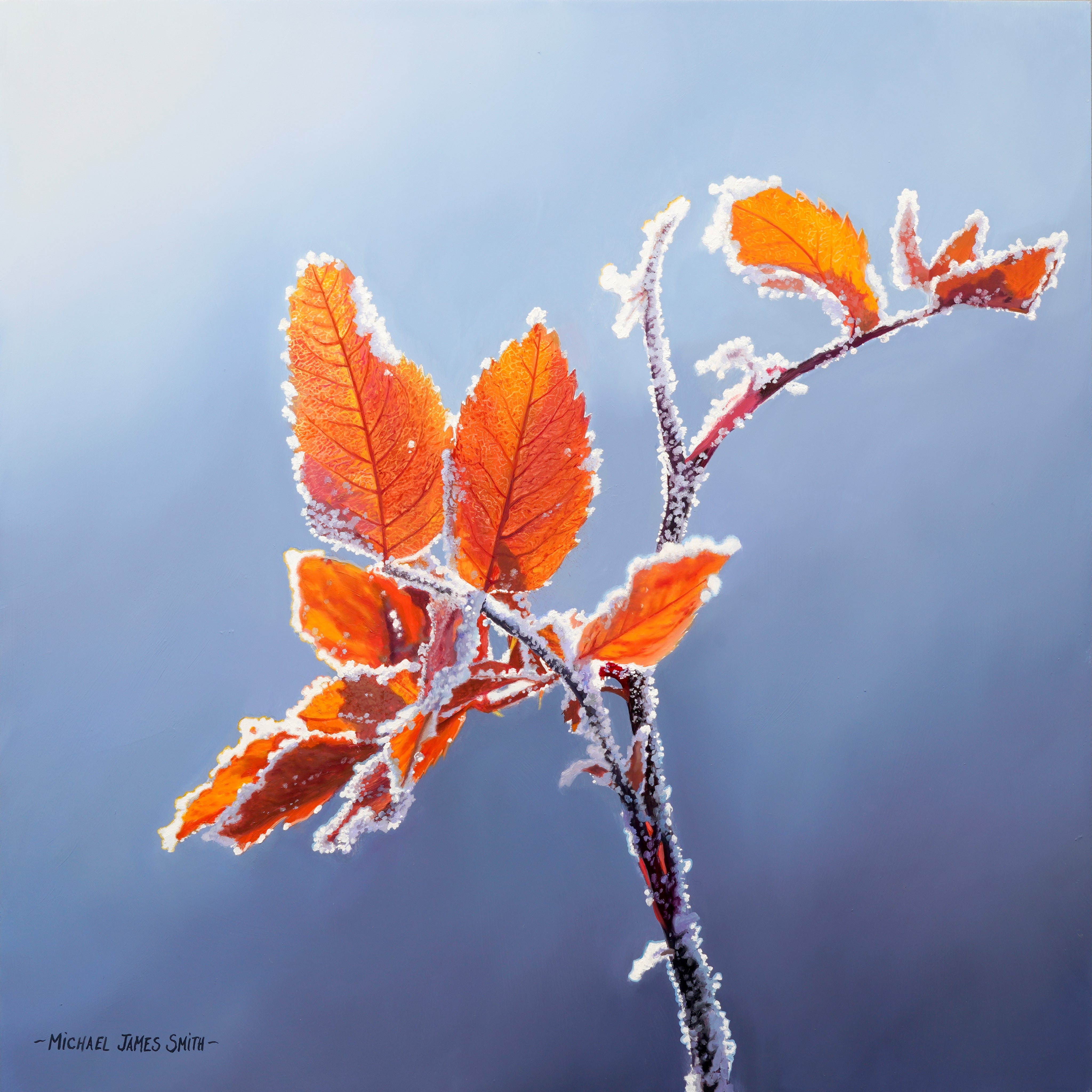 New Lesson ' Frosty Leaves' Now Available on MJS TV