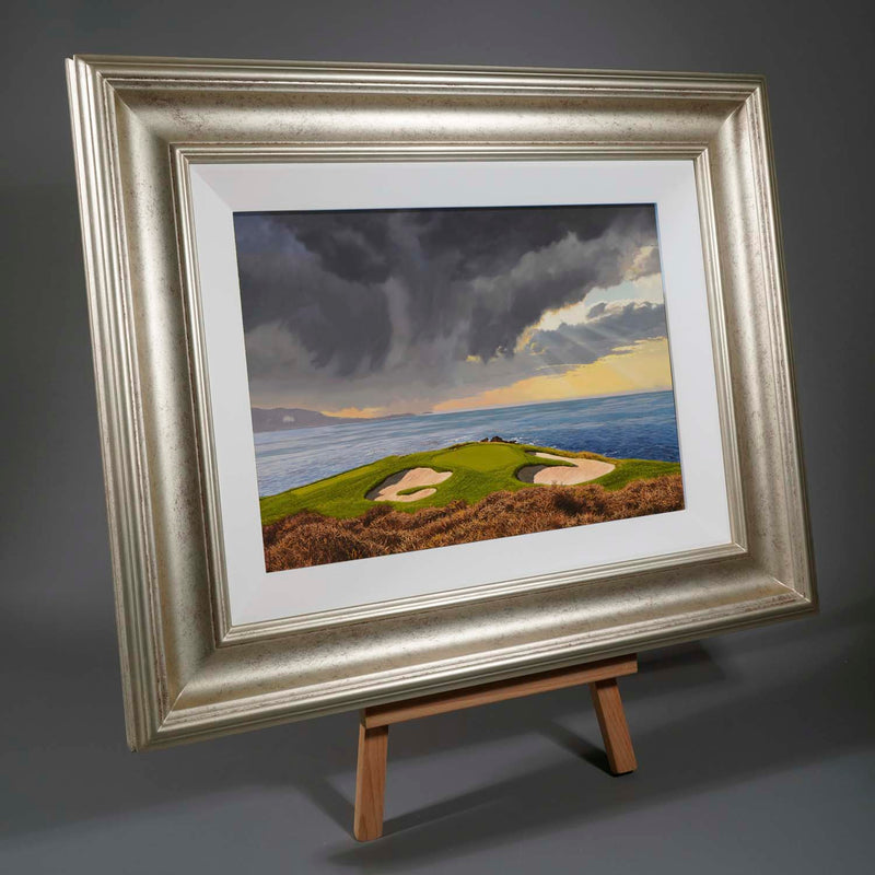 "Pebble Beach"  Original Oil Painting