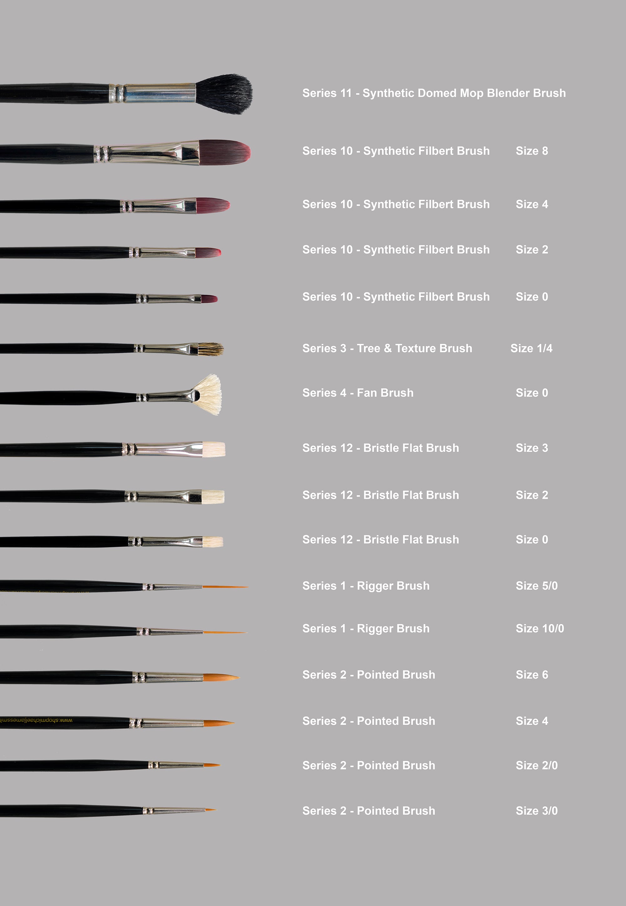 'The Additions' Professional Brush Set