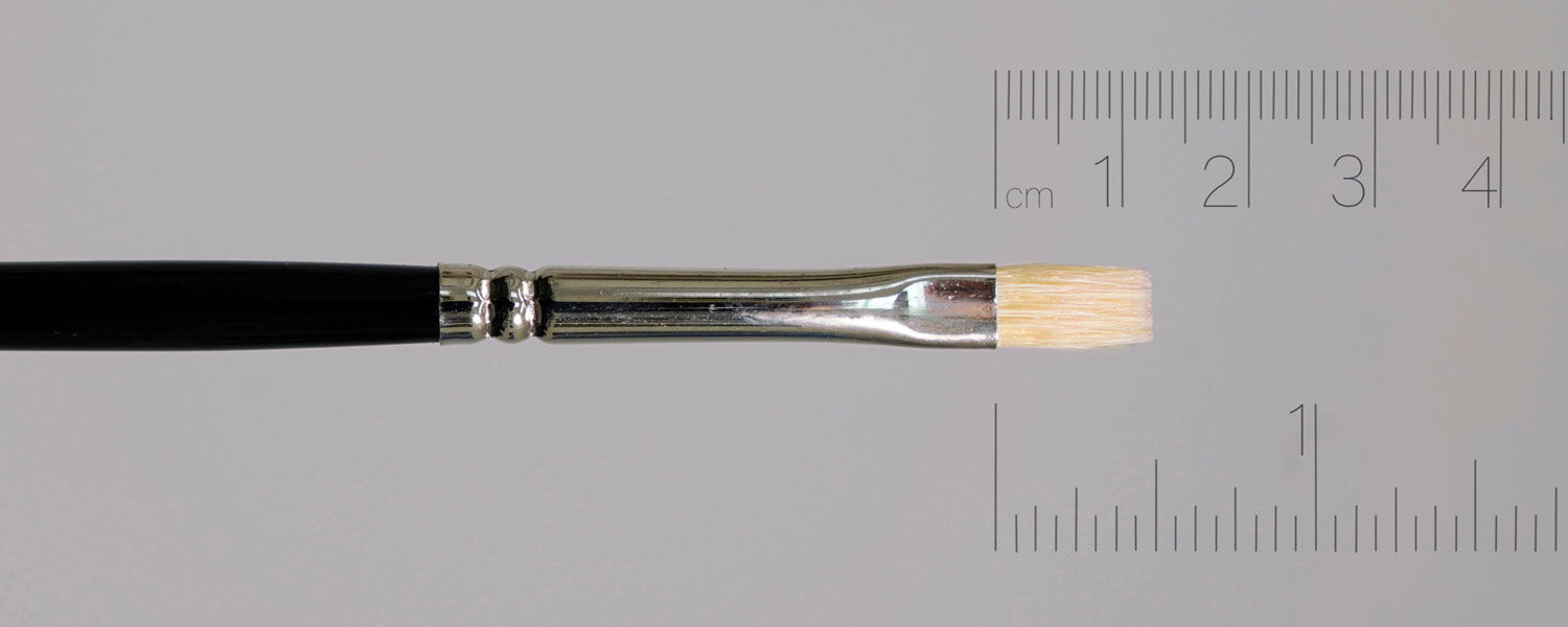 Synthetic Bristle Flat Brushes - Series 12