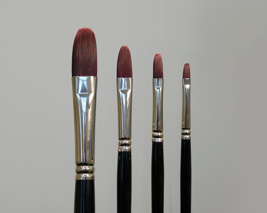 Synthetic Filbert Brushes - Series 10 – Michael James Smith