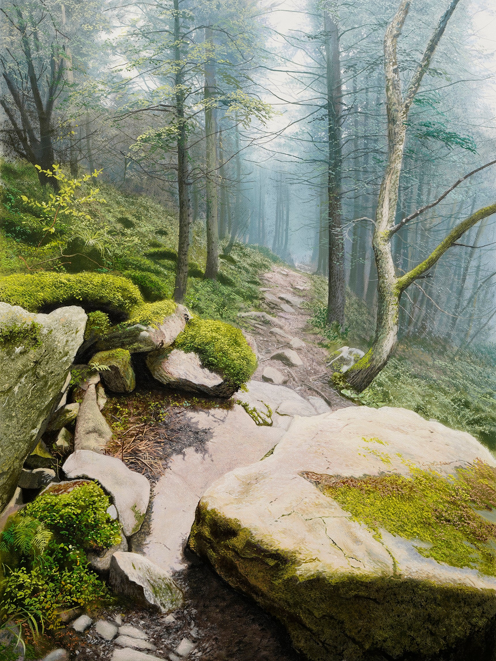 'The Forgotten Trail' Original Oil Painting