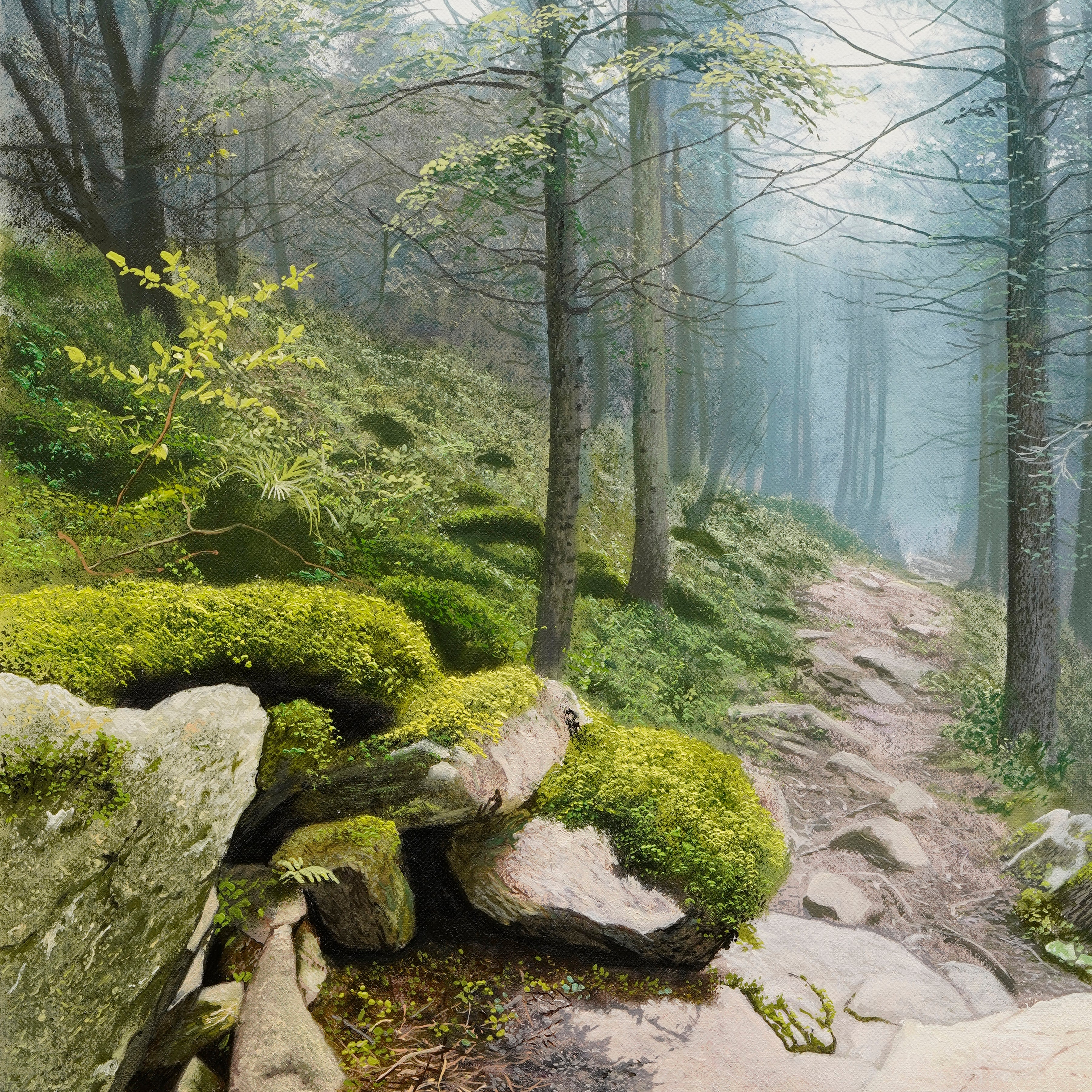 'The Forgotten Trail' Original Oil Painting