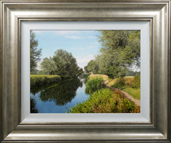 "The River Chelmer"  Original Oil Painting